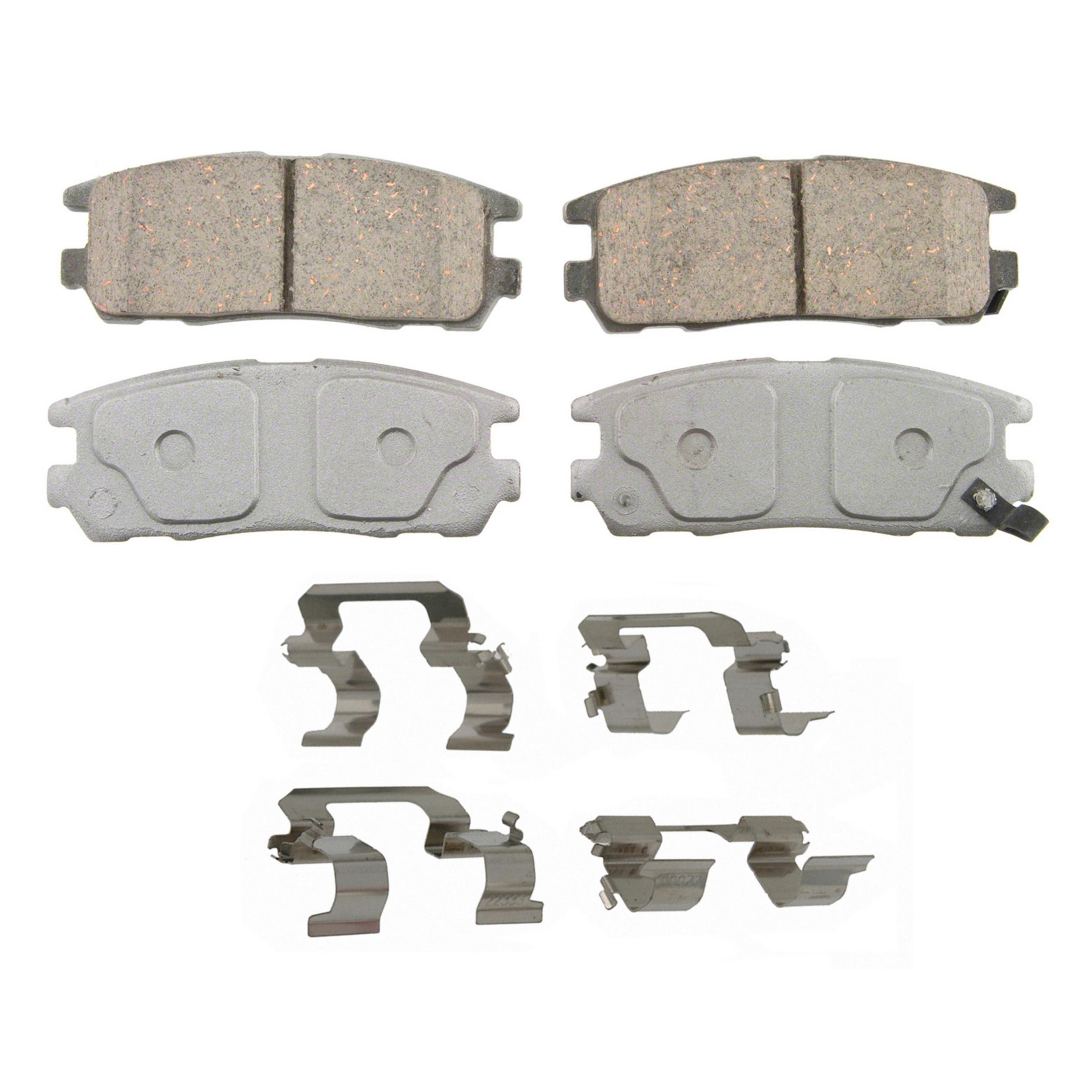 ThermoQuiet Rear Disc Brake Pad Set Ceramic