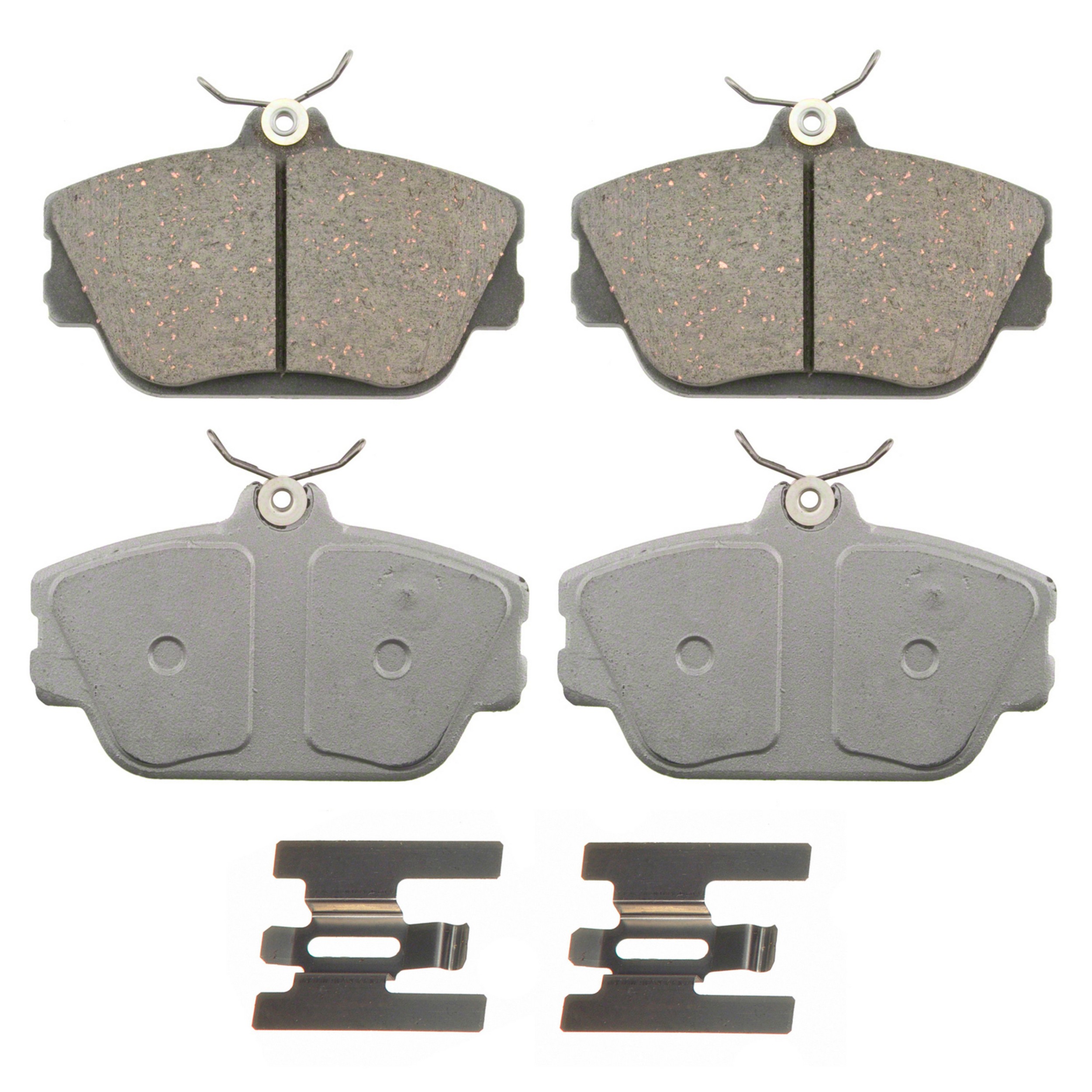 ThermoQuiet Front Disc Brake Pad Set Ceramic