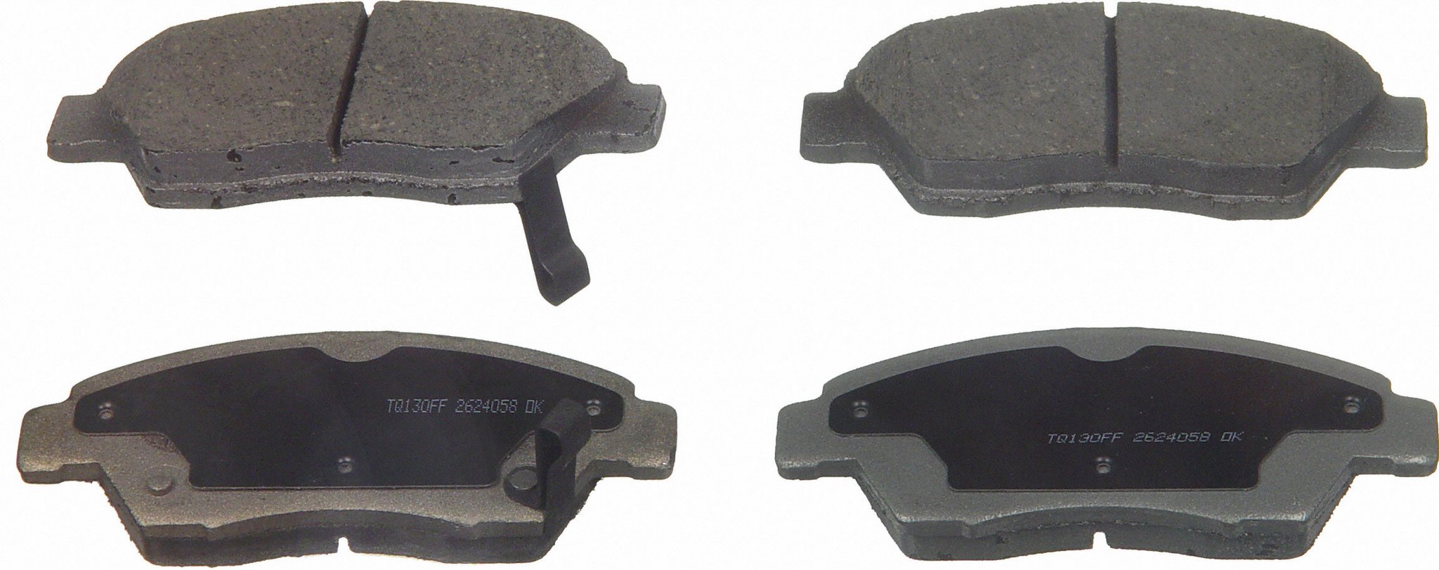ThermoQuiet Front Disc Brake Pad Set Ceramic