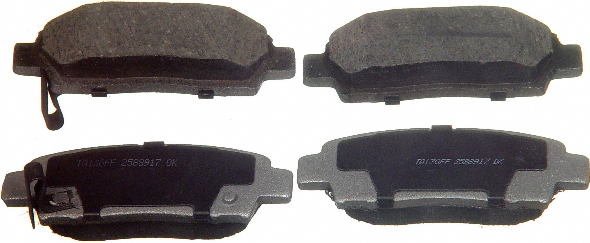 ThermoQuiet Rear Disc Brake Pad Set Ceramic