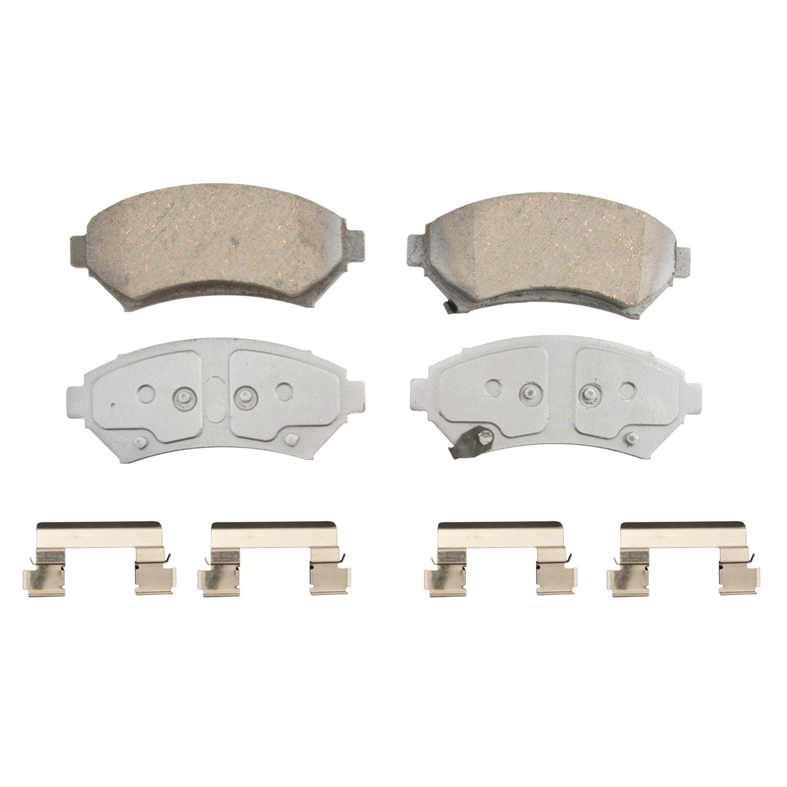 ThermoQuiet Front Disc Brake Pad Set Ceramic