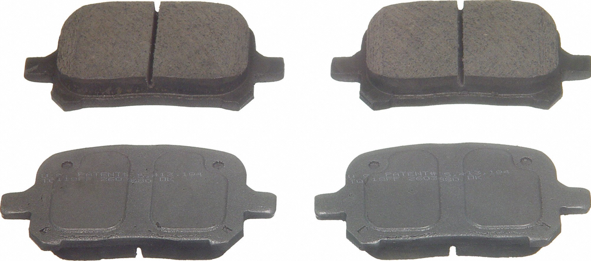 ThermoQuiet Front Disc Brake Pad Set Ceramic