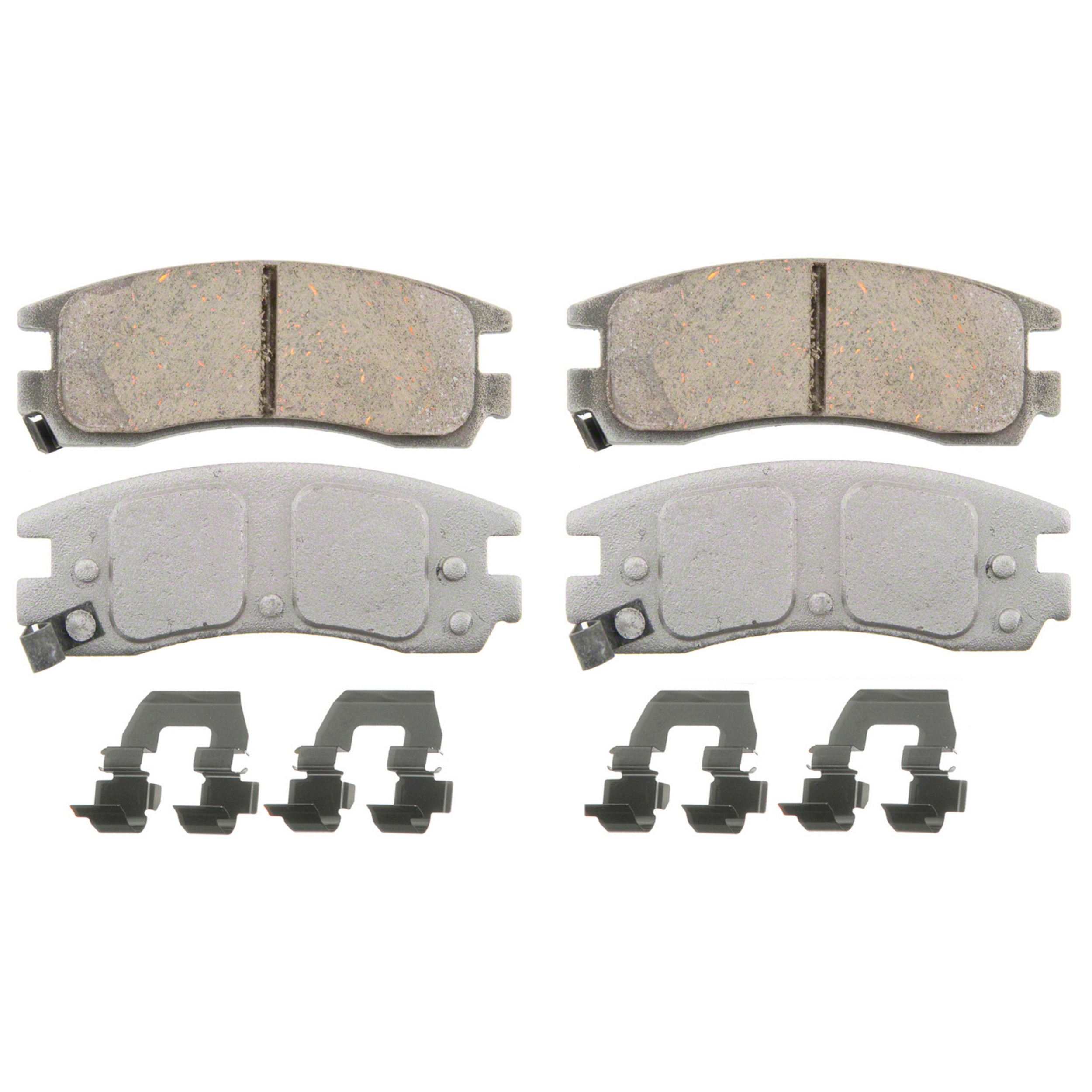 ThermoQuiet Rear Disc Brake Pad Set Ceramic