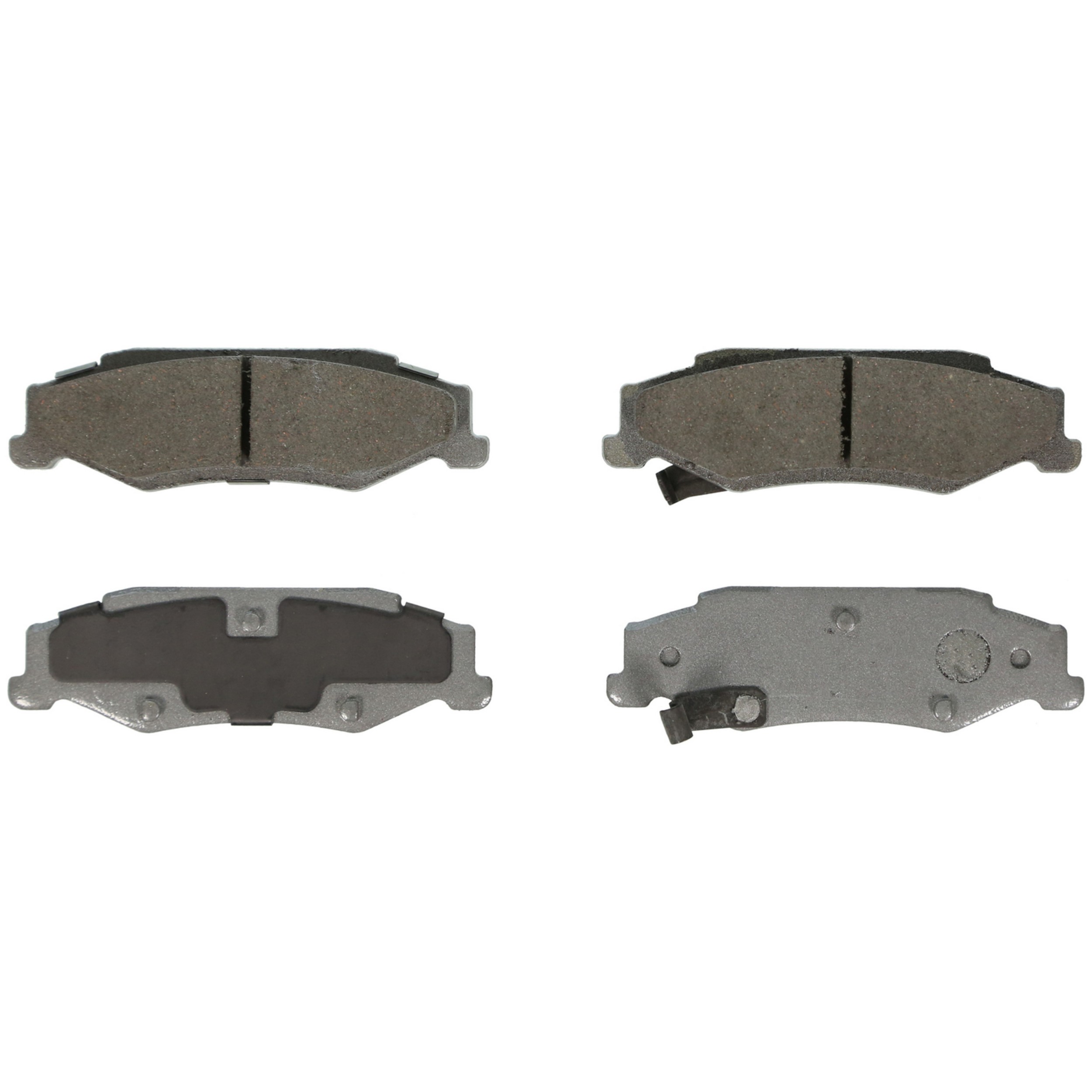 ThermoQuiet Rear Disc Brake Pad Set Ceramic