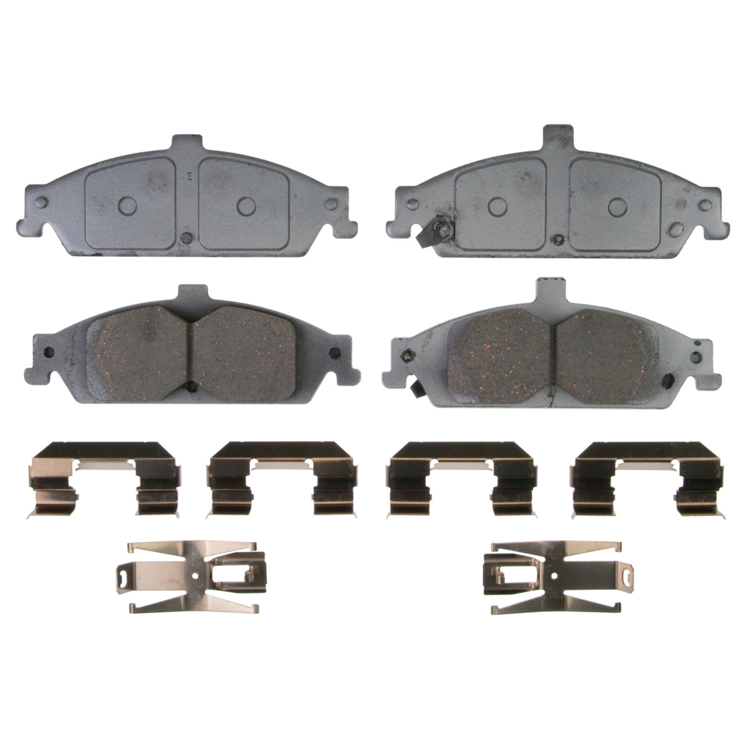 ThermoQuiet Front Disc Brake Pad Set Ceramic