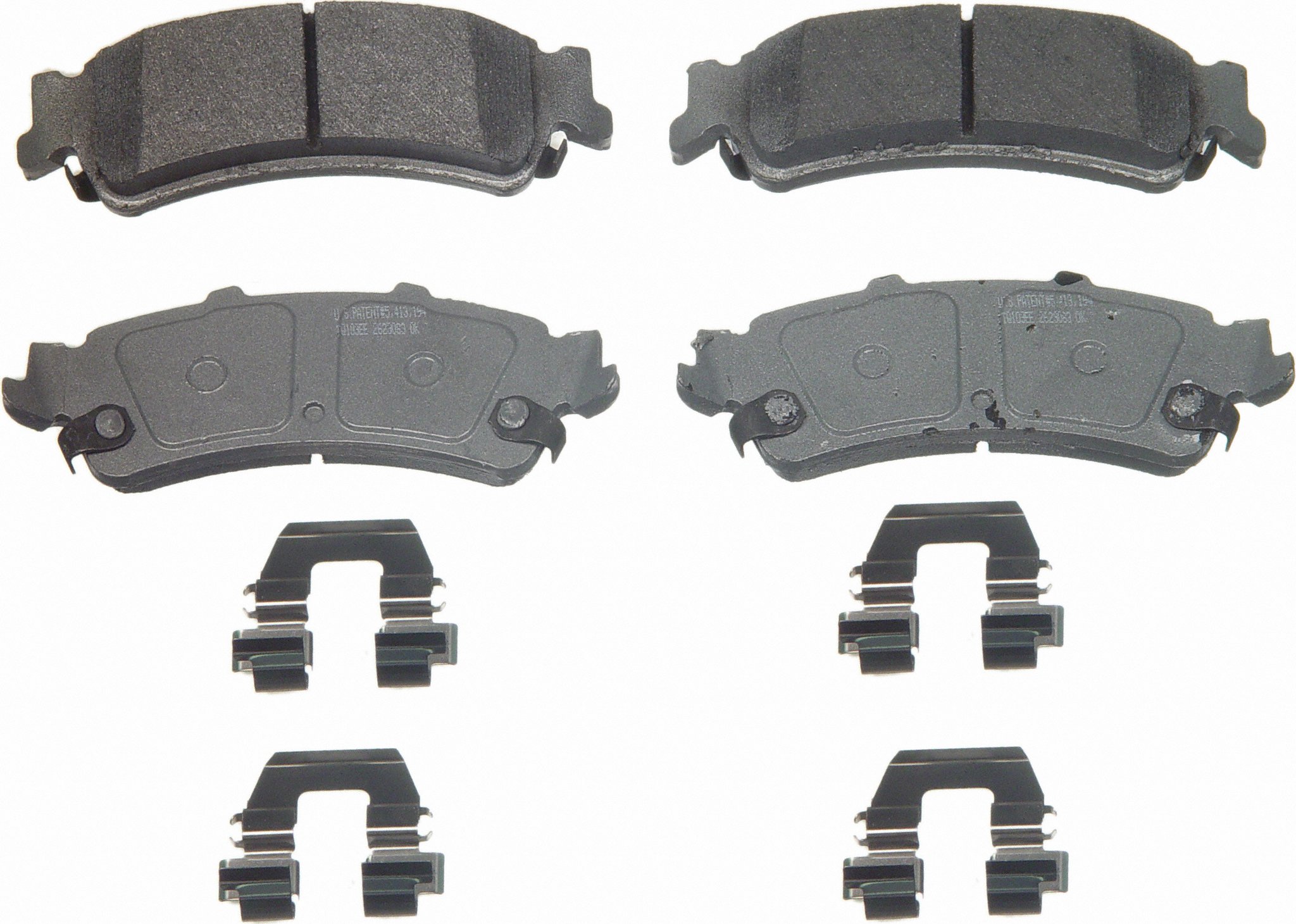 ThermoQuiet Rear Disc Brake Pad Set Ceramic
