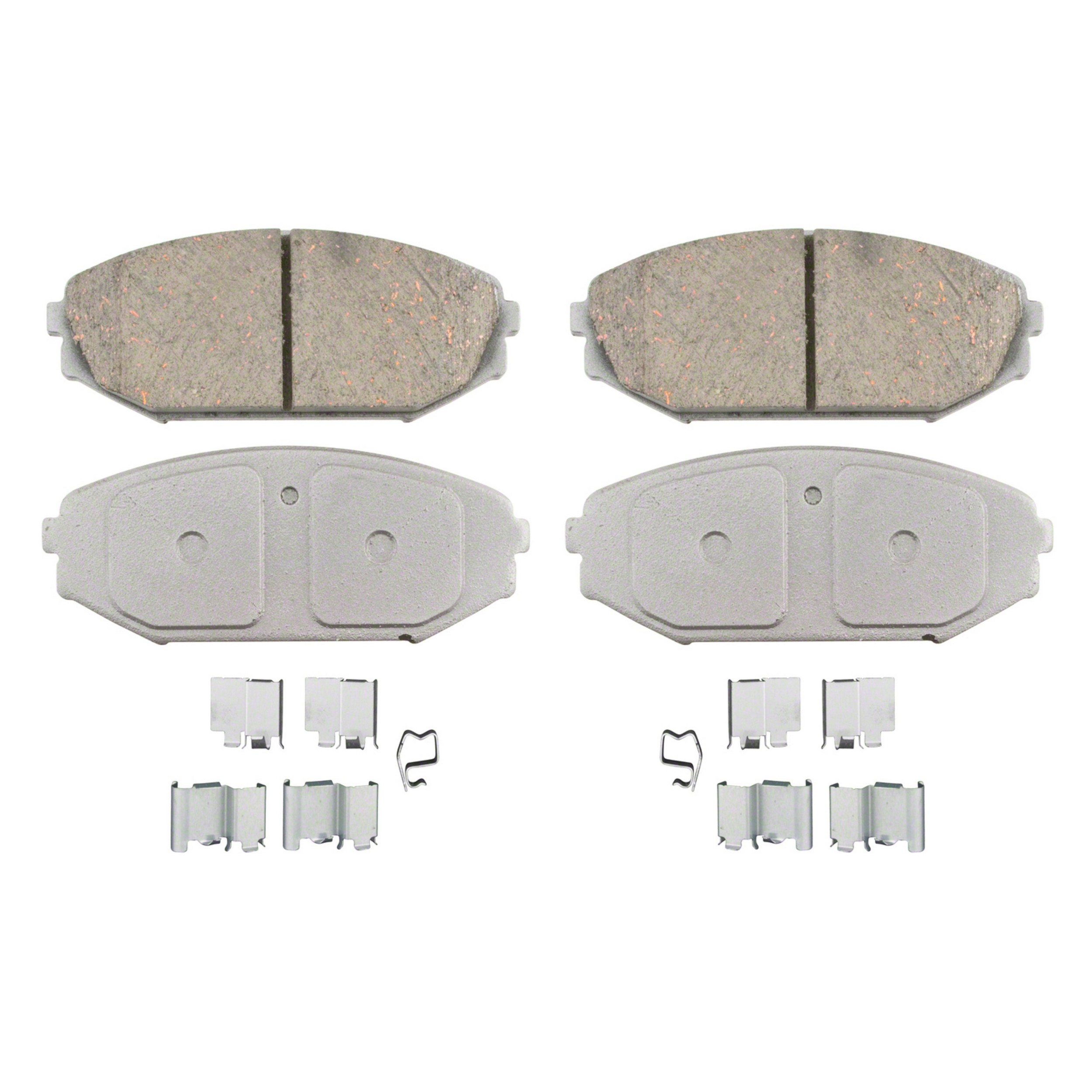 ThermoQuiet Front Disc Brake Pad Set Ceramic