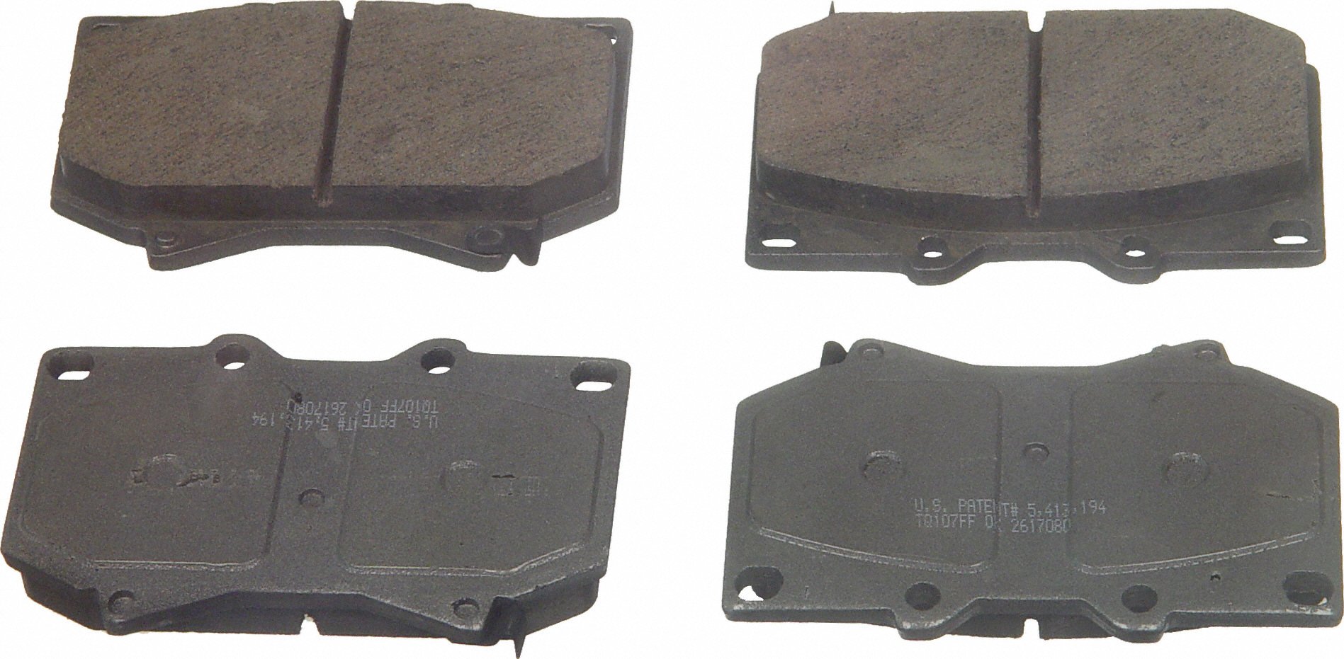 ThermoQuiet Front Disc Brake Pad Set Ceramic