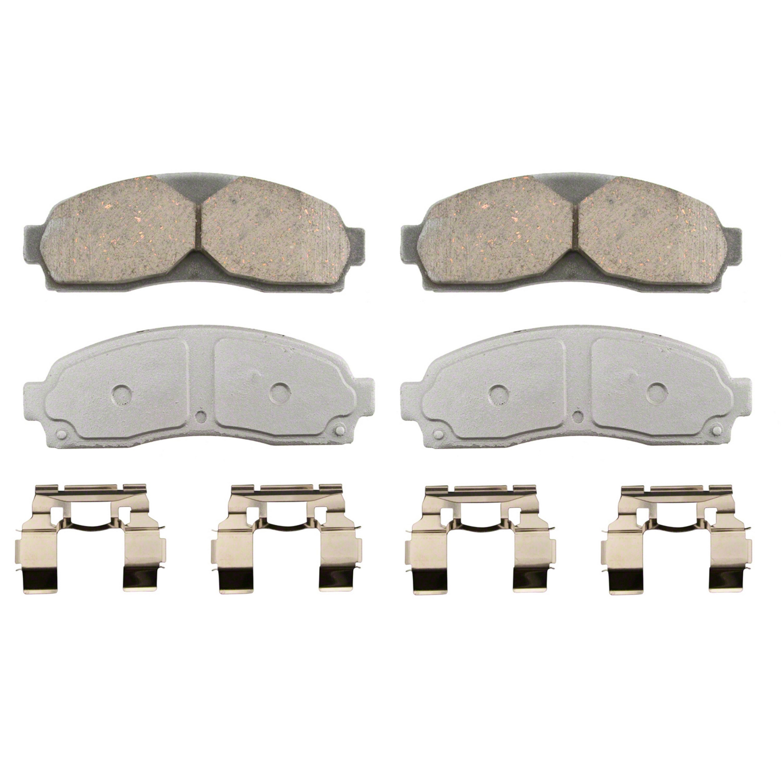 ThermoQuiet Front Disc Brake Pad Set Ceramic