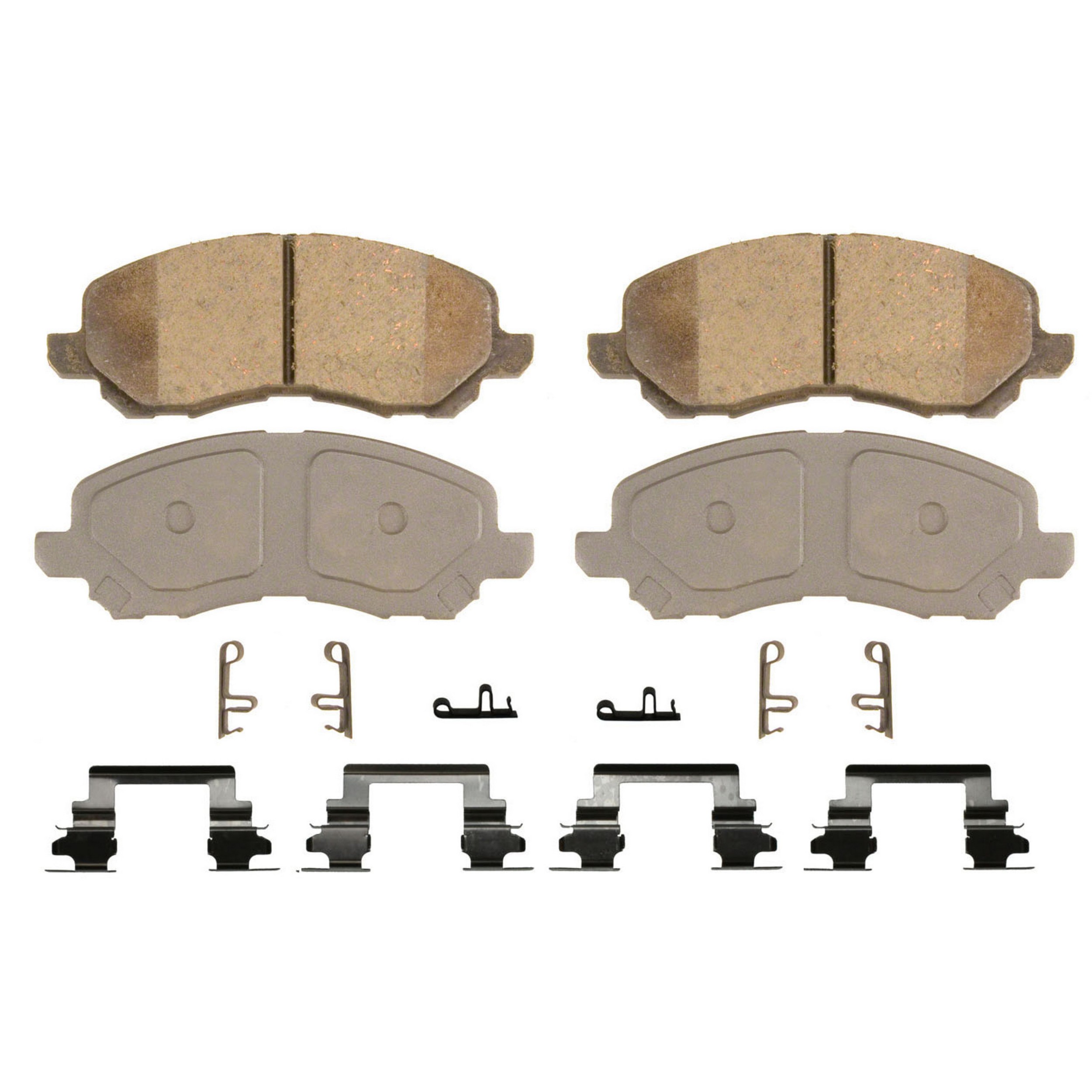 ThermoQuiet Front Disc Brake Pad Set Ceramic