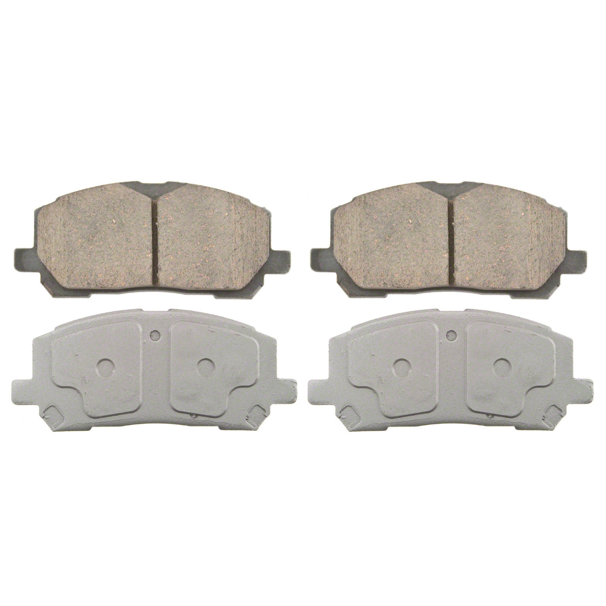 ThermoQuiet Front Disc Brake Pad Set Ceramic