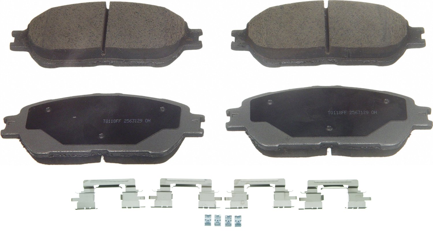 ThermoQuiet Front Disc Brake Pad Set Ceramic