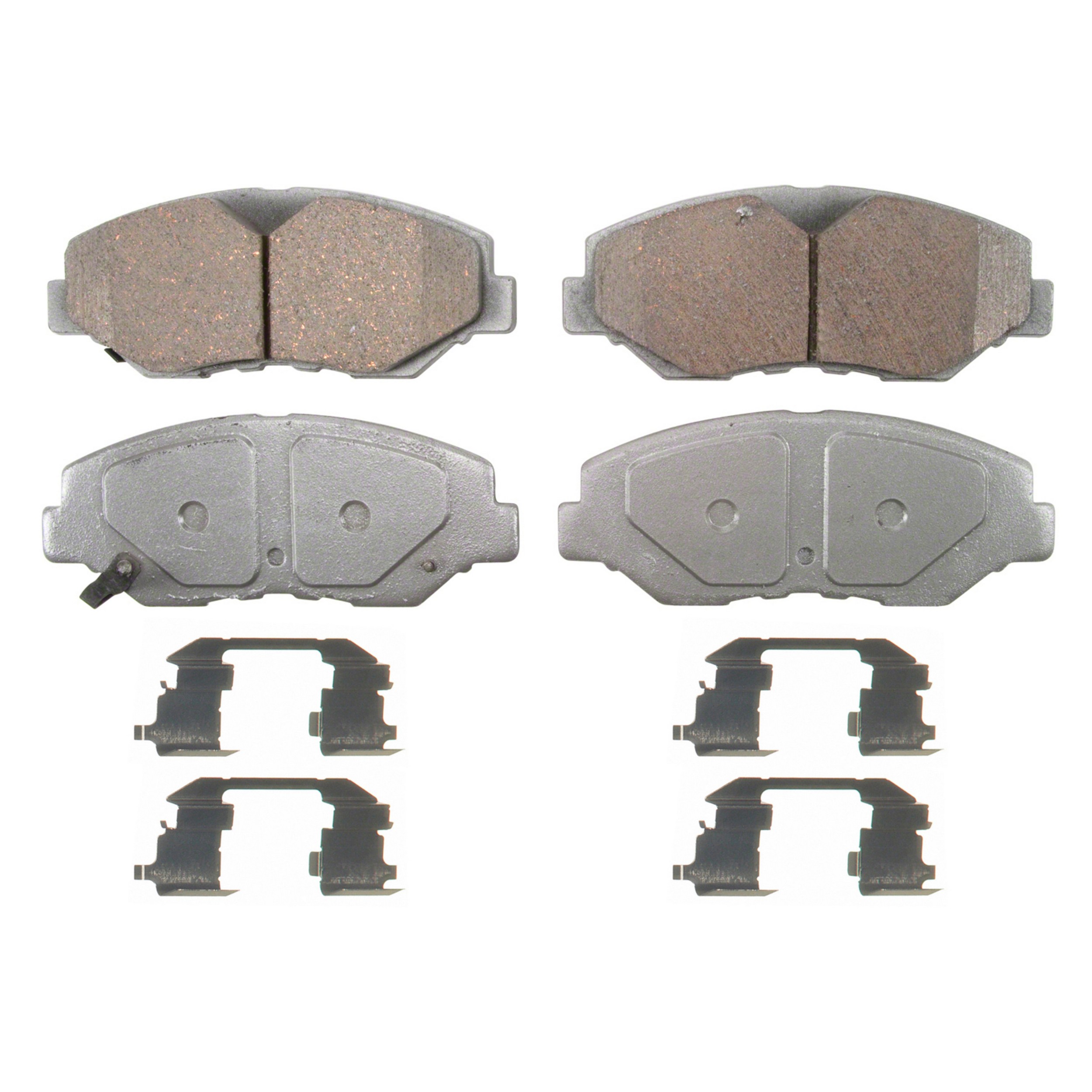 ThermoQuiet Front Disc Brake Pad Set Ceramic
