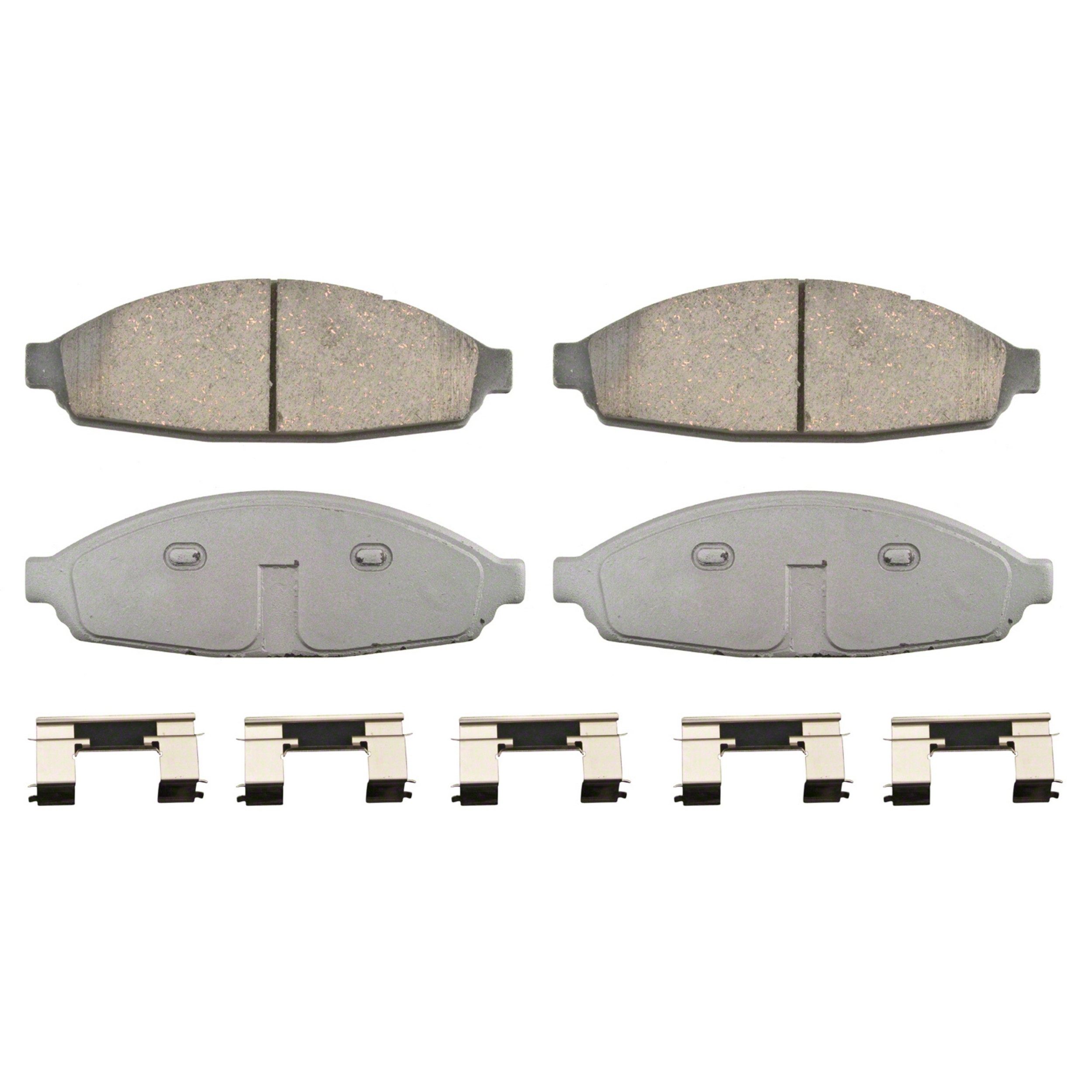 ThermoQuiet Front Disc Brake Pad Set Ceramic