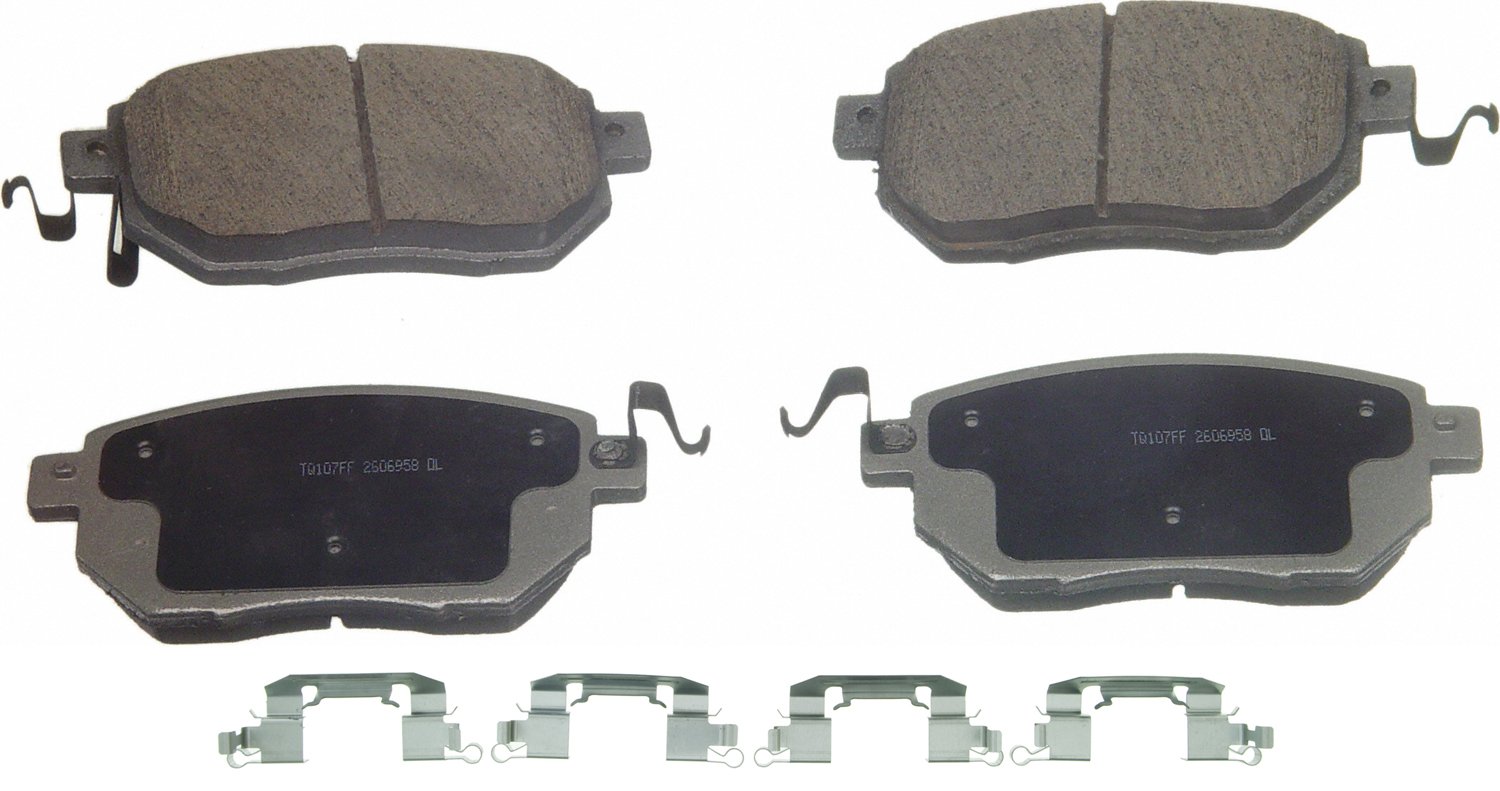 ThermoQuiet Front Disc Brake Pad Set Ceramic