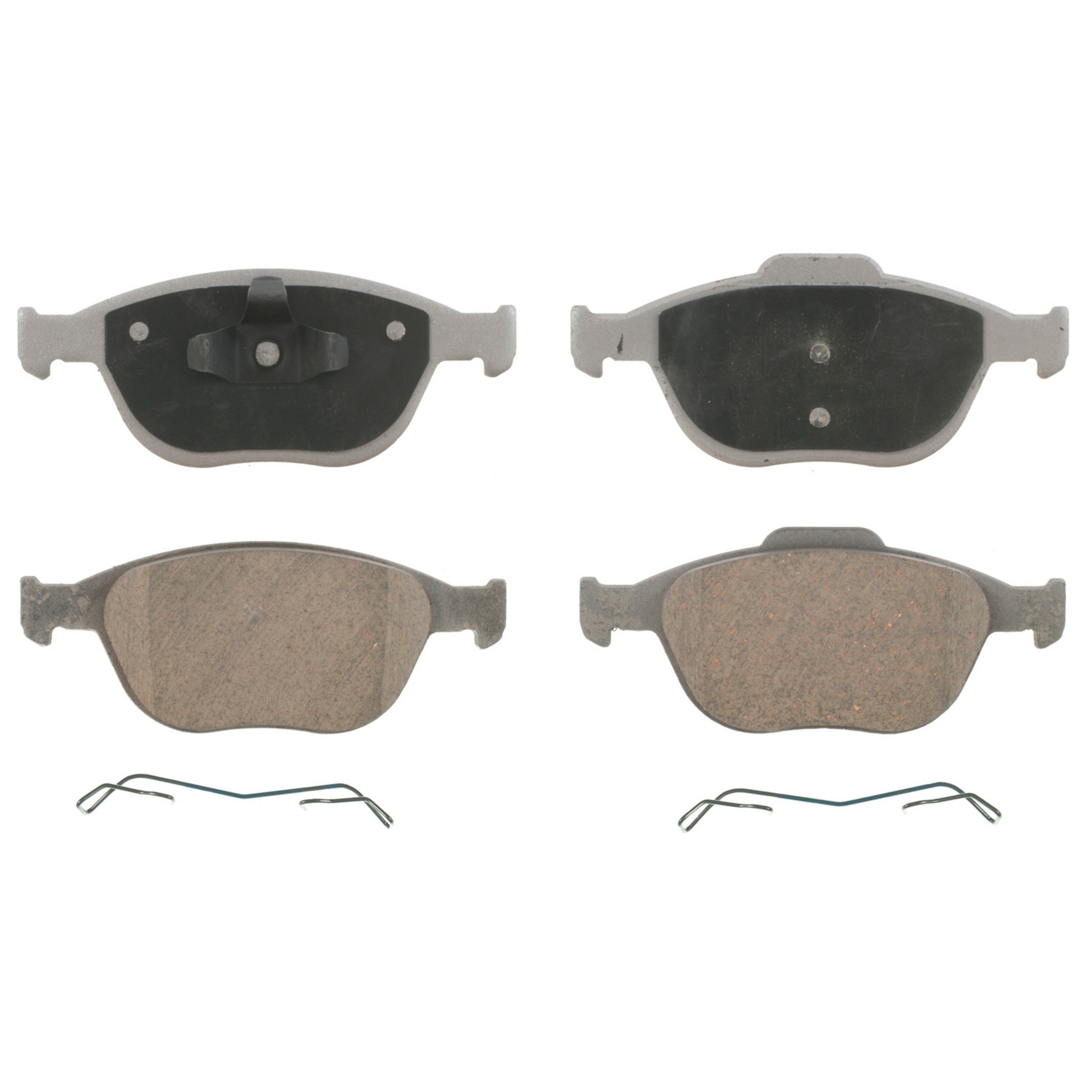 ThermoQuiet Front Disc Brake Pad Set Ceramic