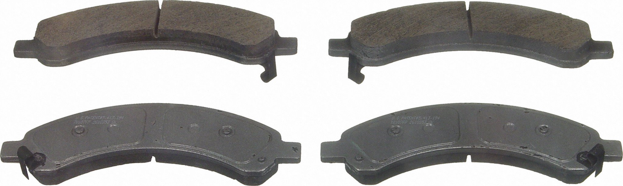 ThermoQuiet Rear Disc Brake Pad Set Ceramic