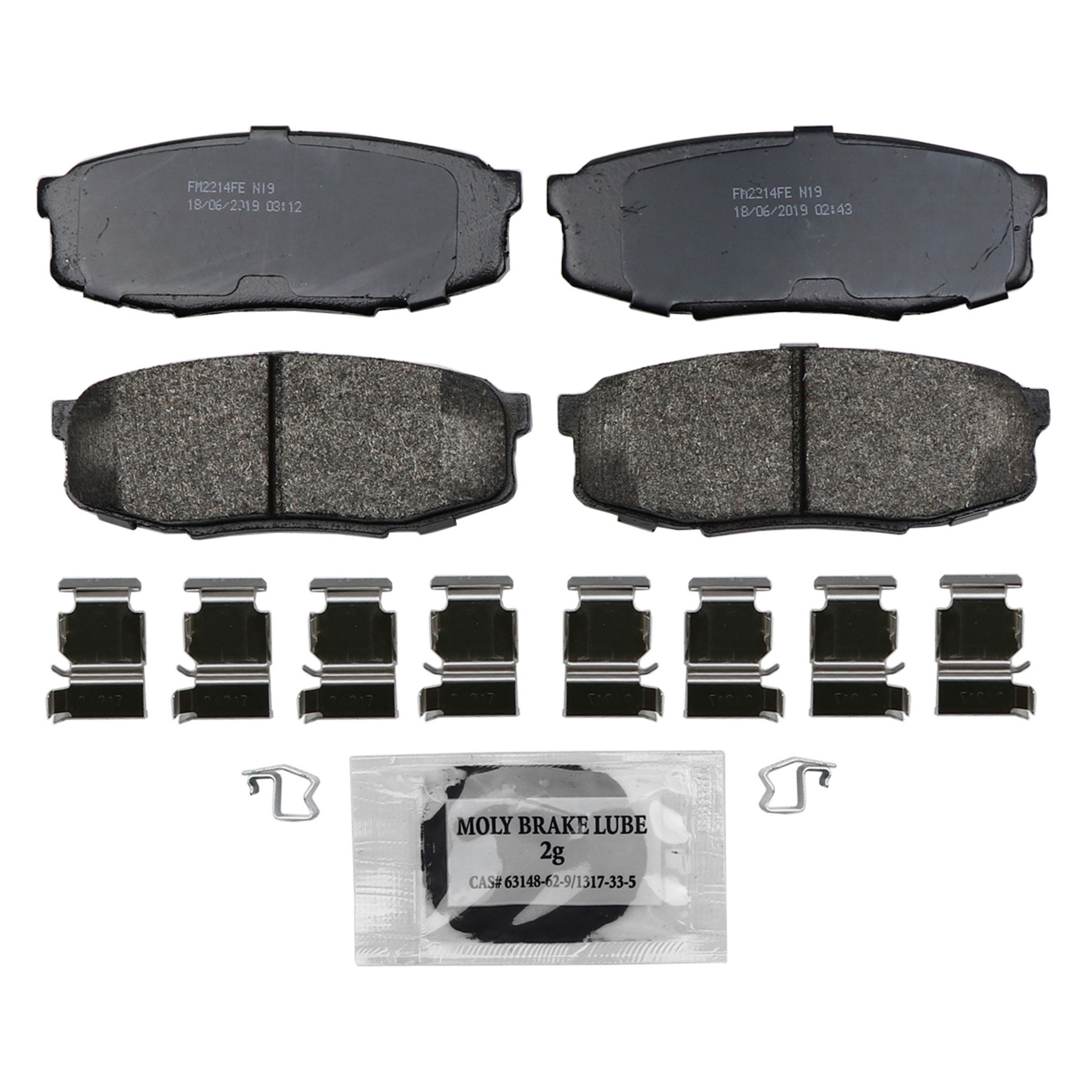 SevereDuty Rear Disc Brake Pad Set
