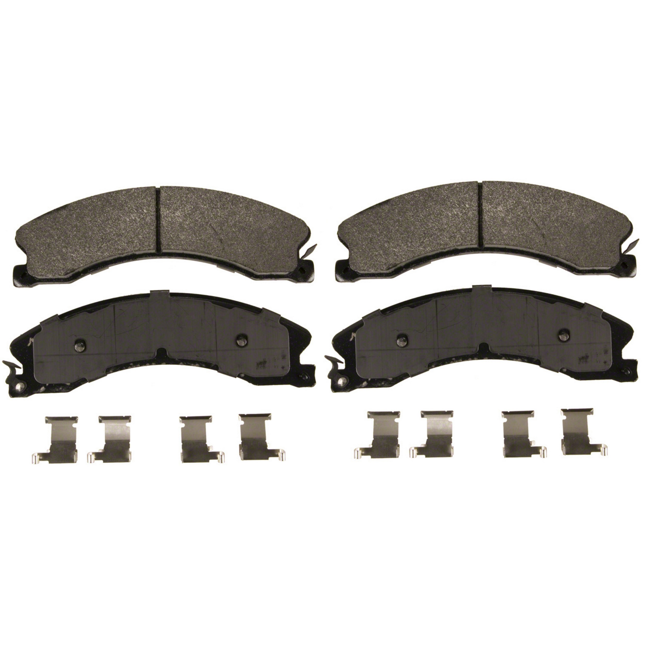 SevereDuty Front; Rear Disc Brake Pad Set