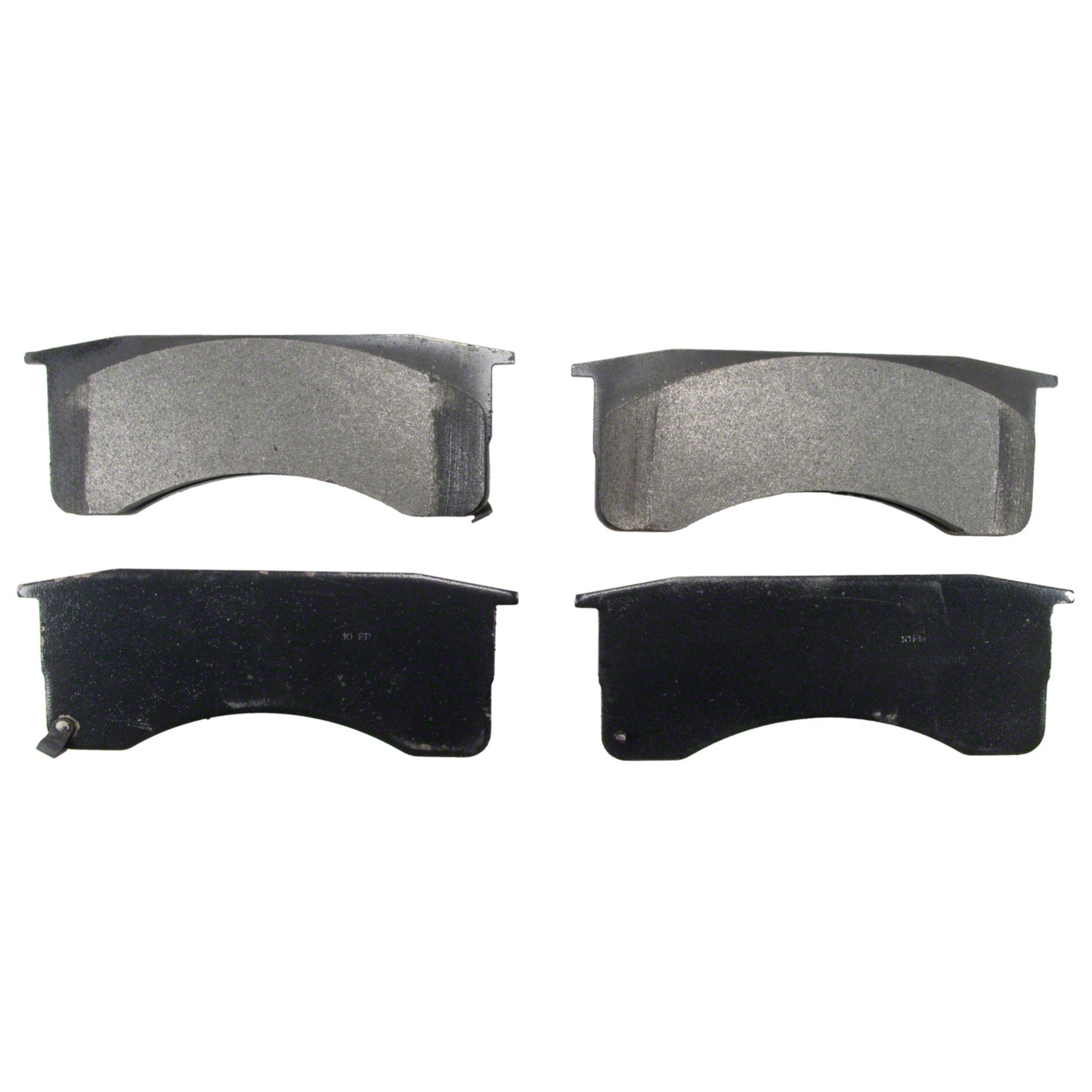 SevereDuty Front; Rear Disc Brake Pad Set