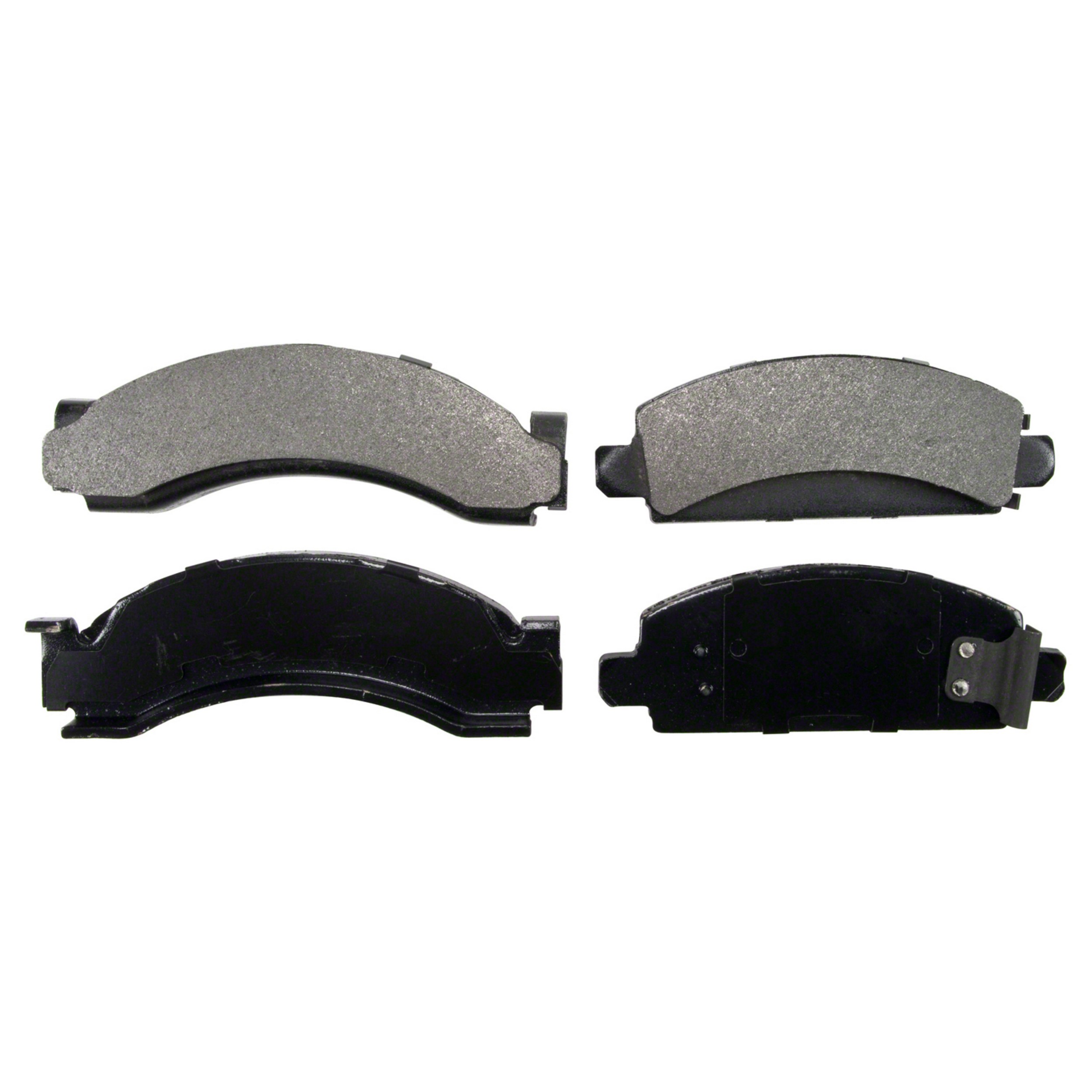 SevereDuty Front; Rear Disc Brake Pad Set