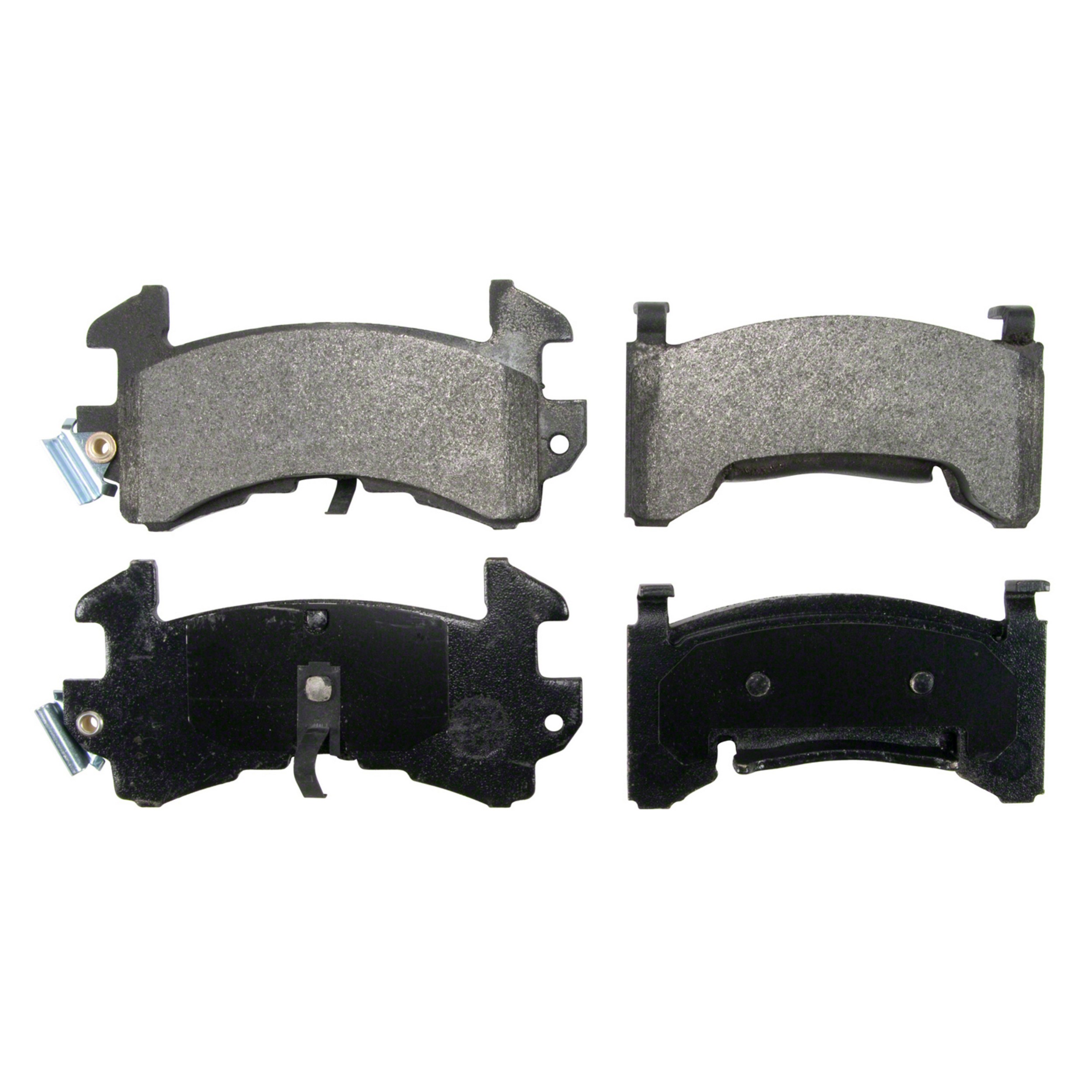 SevereDuty Front; Rear Disc Brake Pad Set