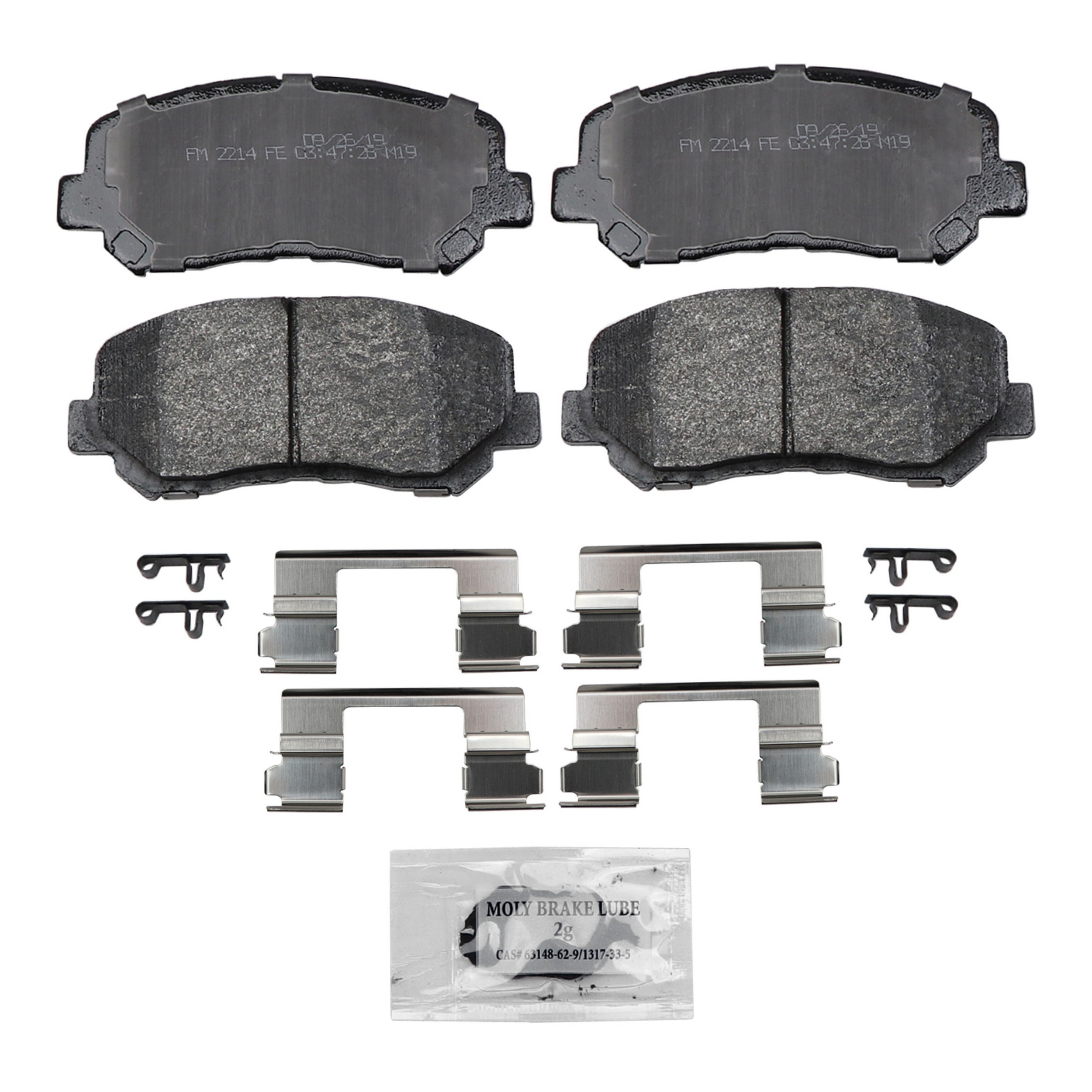 SevereDuty Front Disc Brake Pad Set