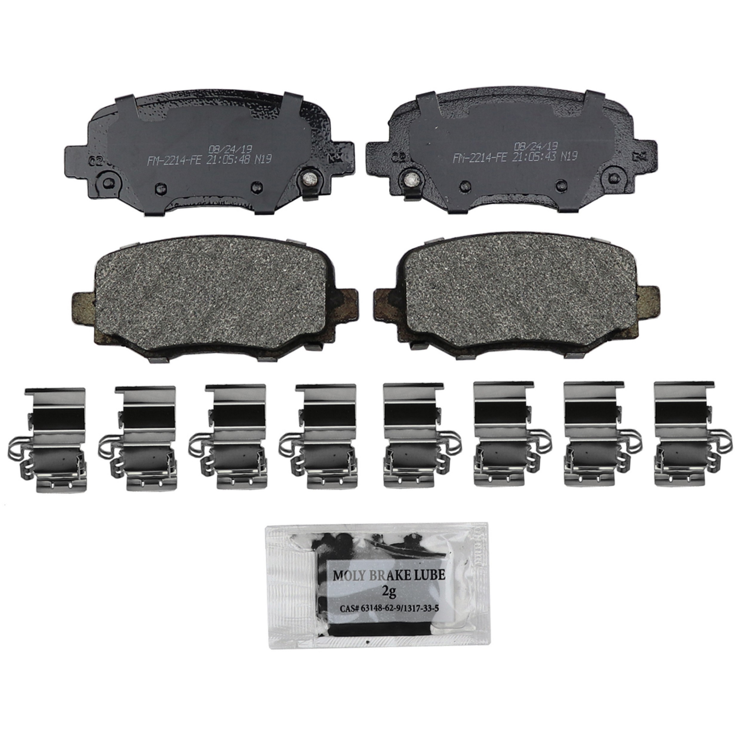 SevereDuty Rear Disc Brake Pad Set