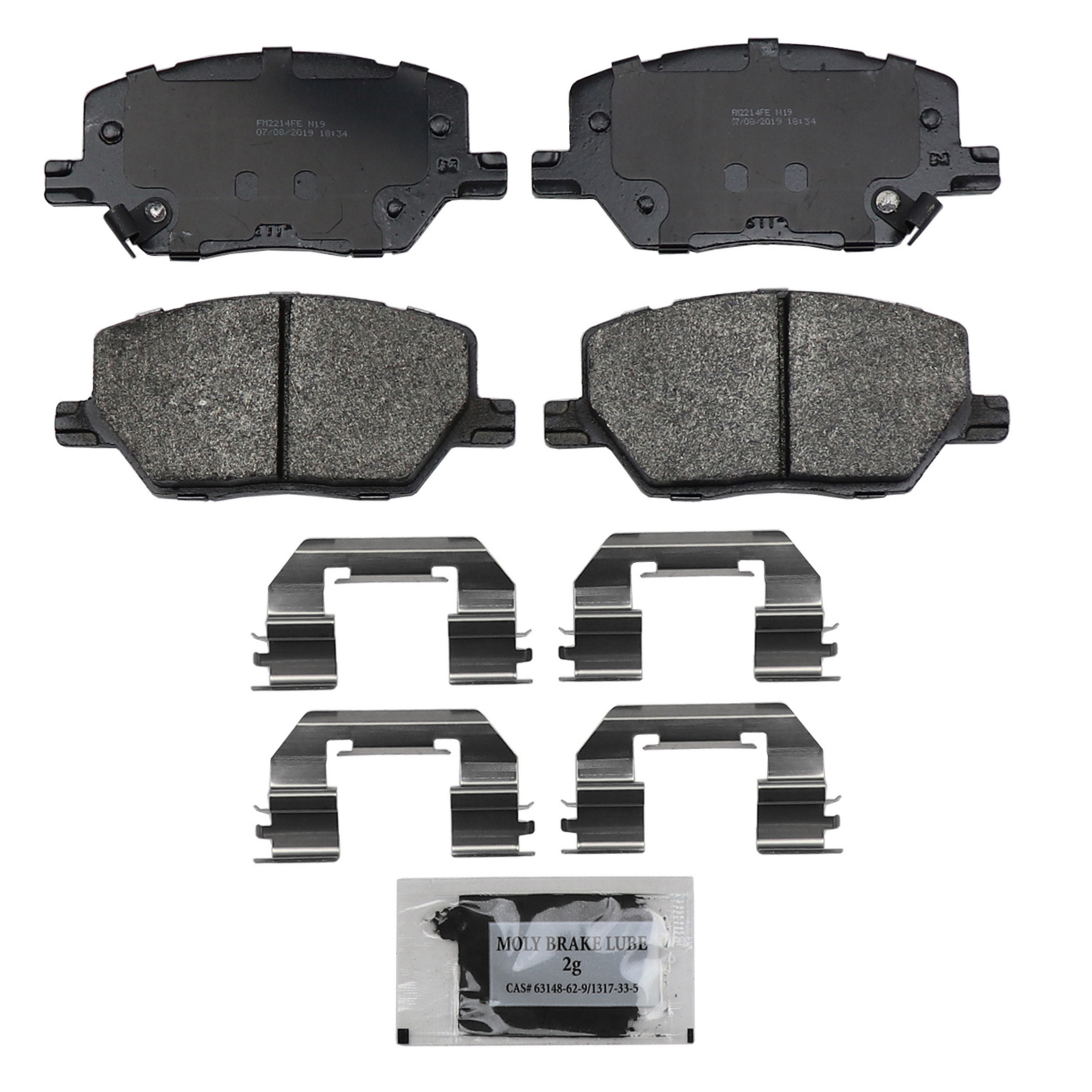 SevereDuty Front Disc Brake Pad Set