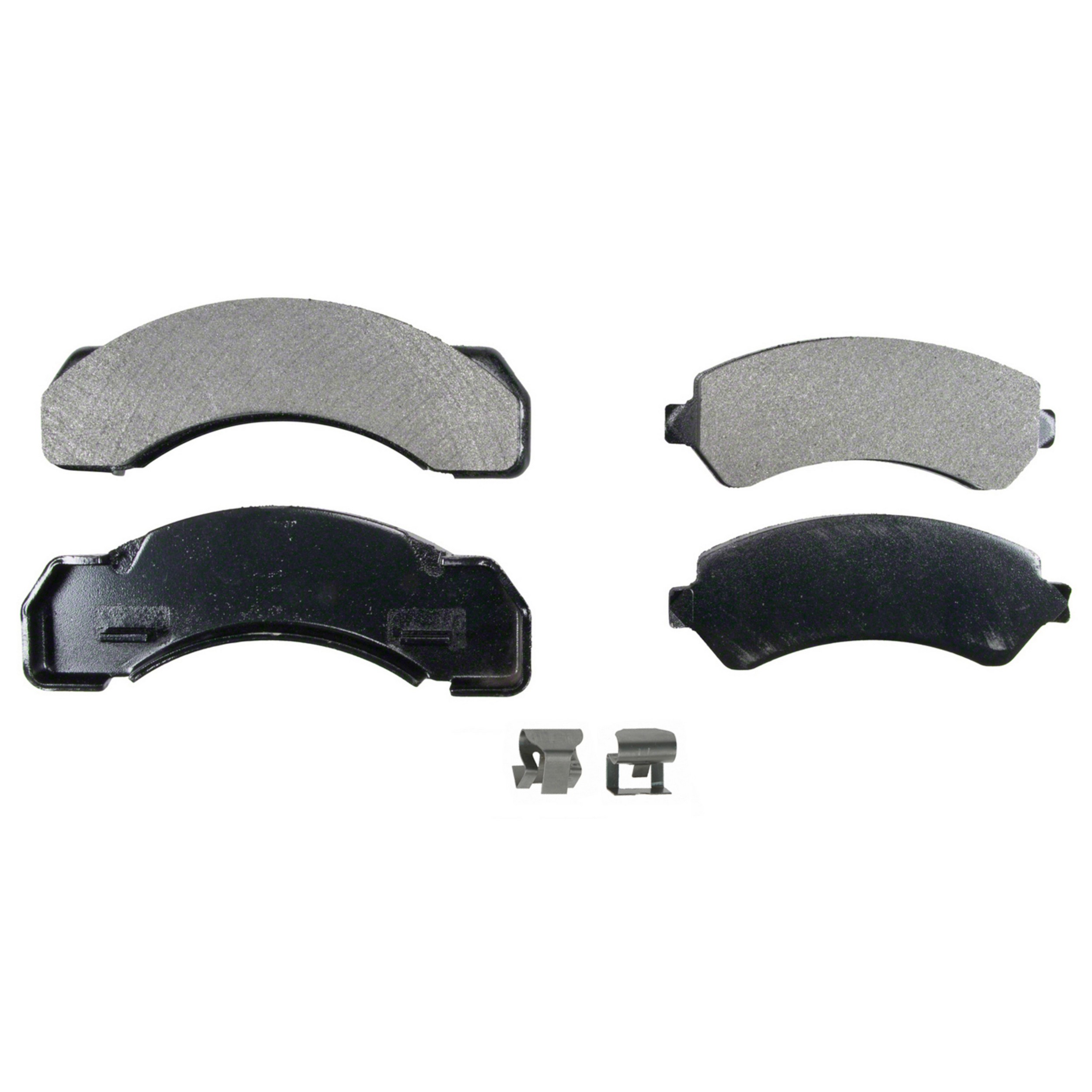 SevereDuty Front; Rear Disc Brake Pad Set