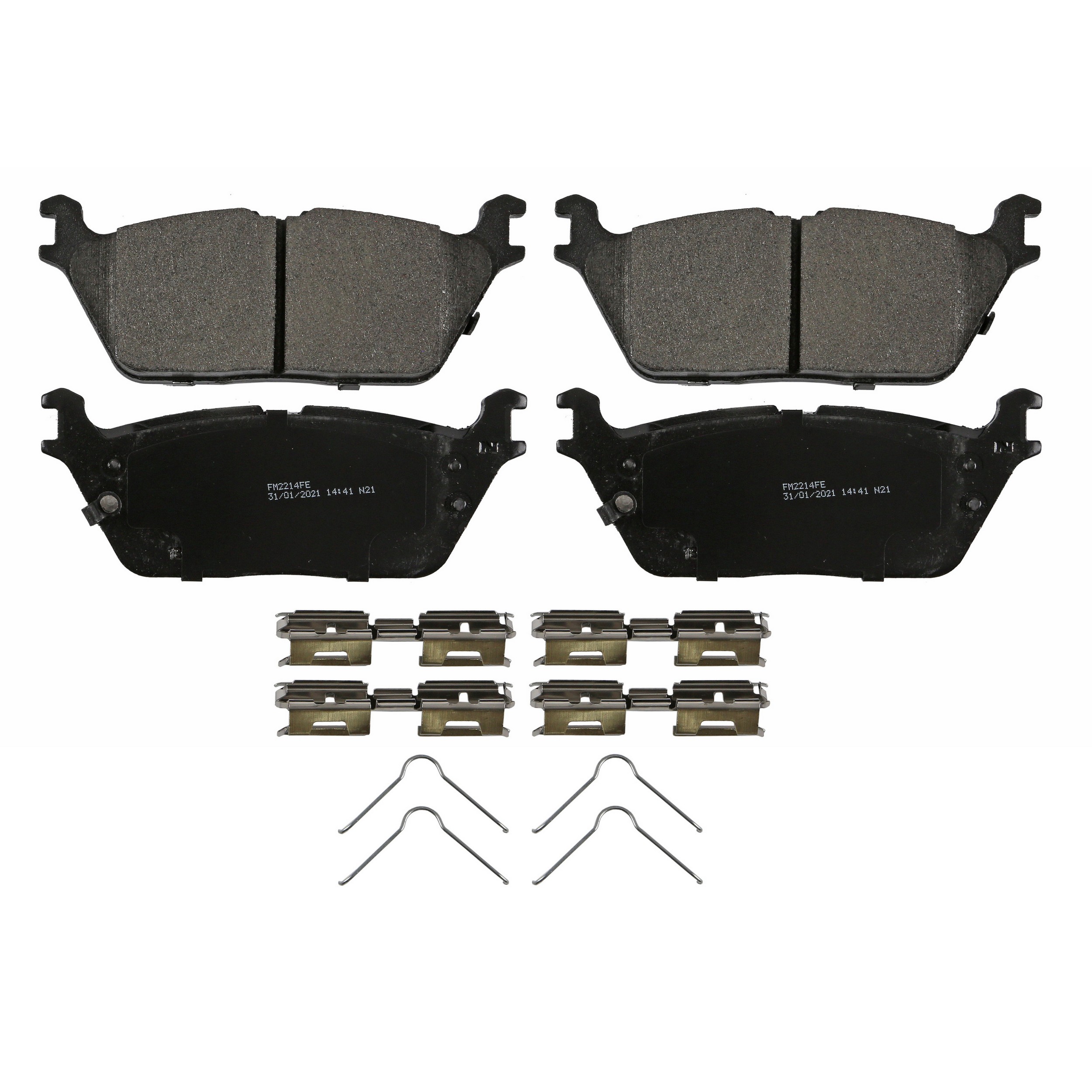 SevereDuty Rear Disc Brake Pad Set