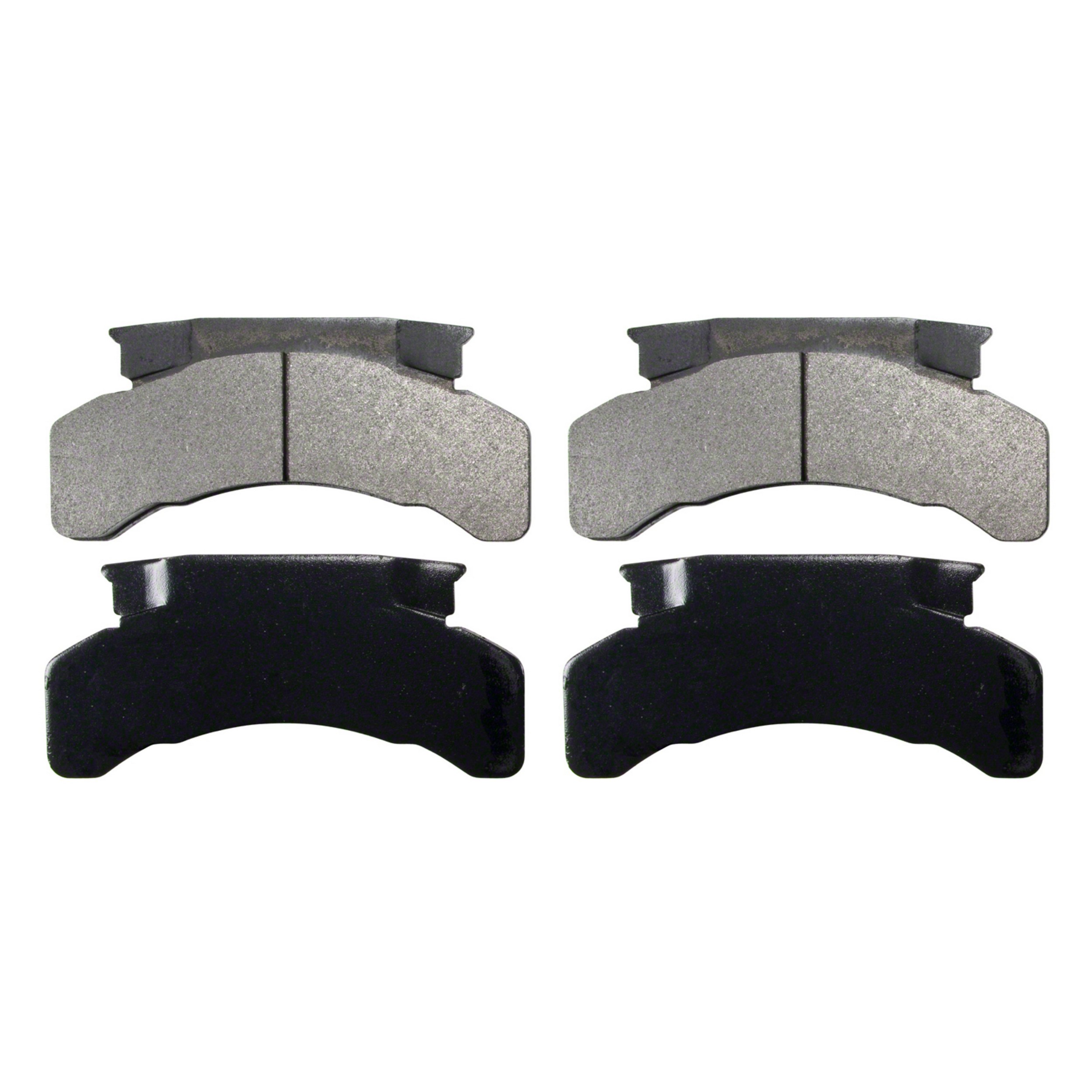 SevereDuty Front; Rear Disc Brake Pad Set