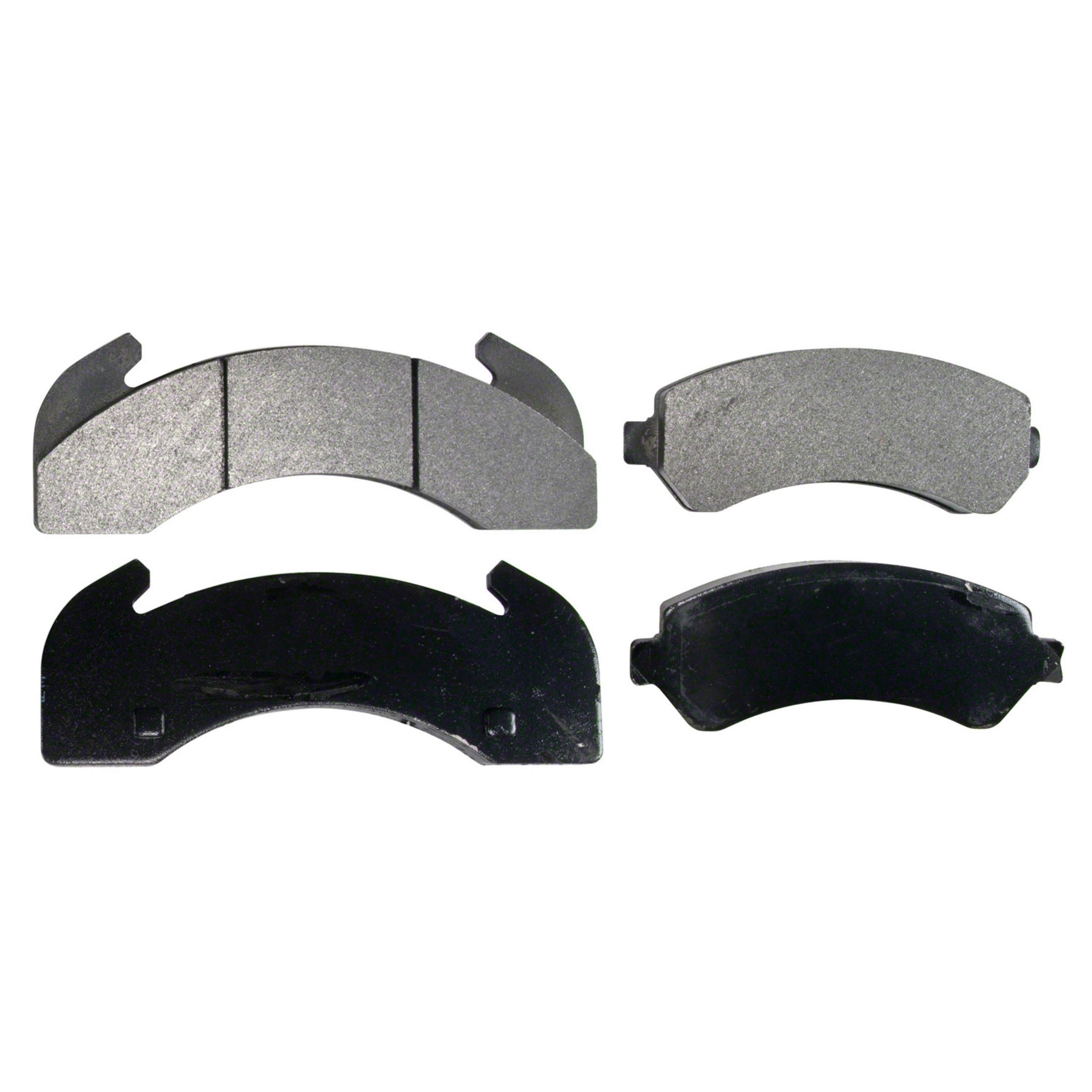SevereDuty Front; Rear Disc Brake Pad Set