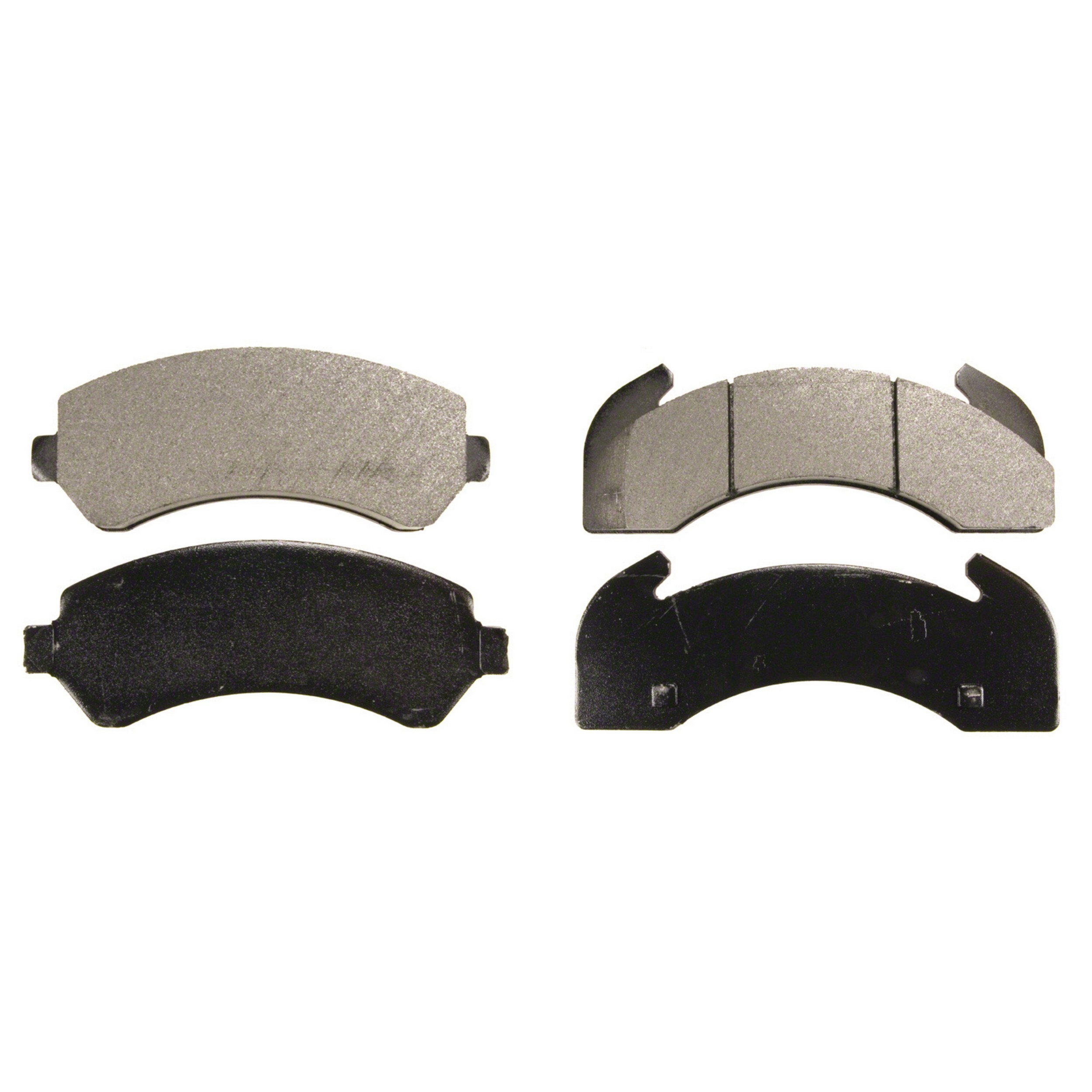 SevereDuty Front; Rear Disc Brake Pad Set
