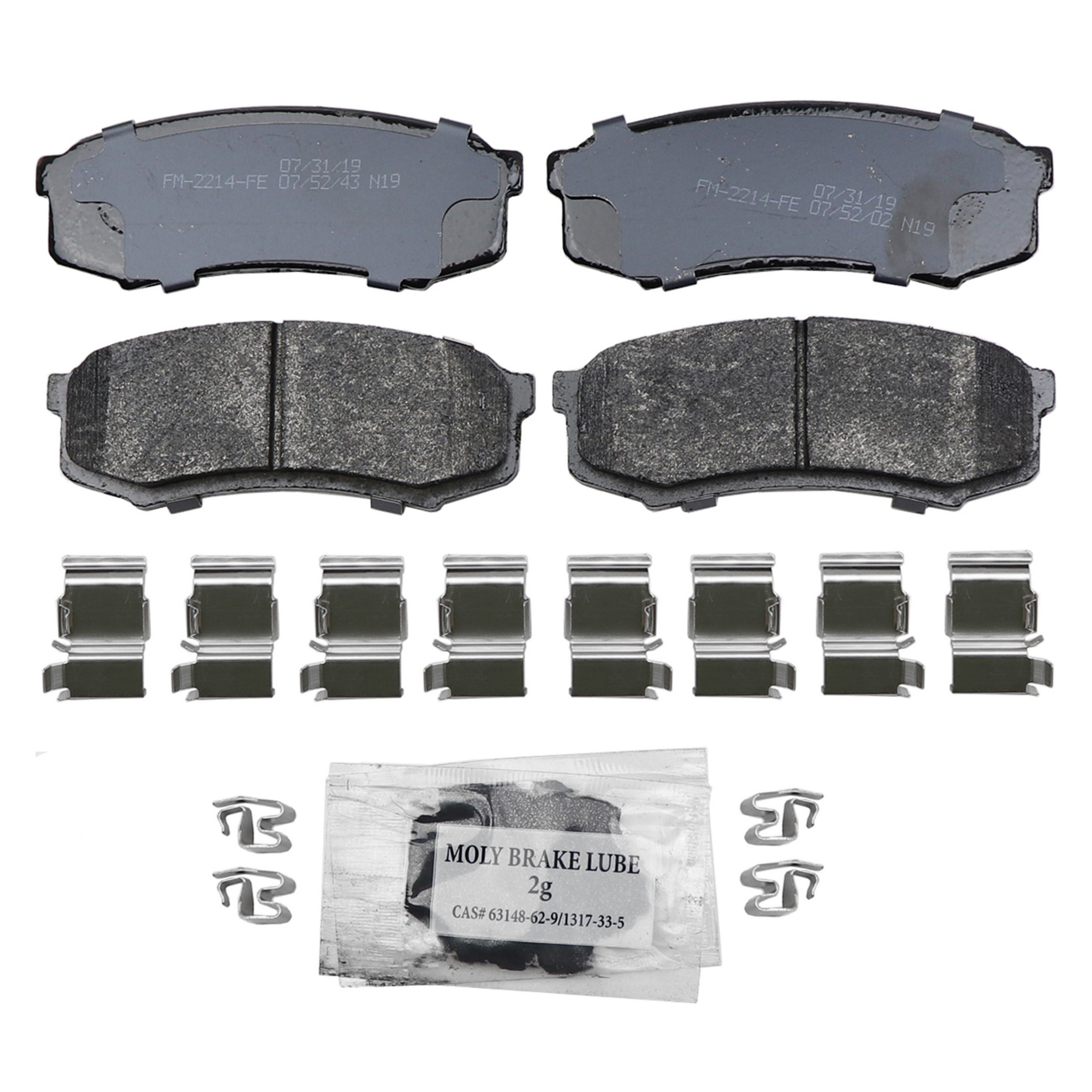 SevereDuty Rear Disc Brake Pad Set