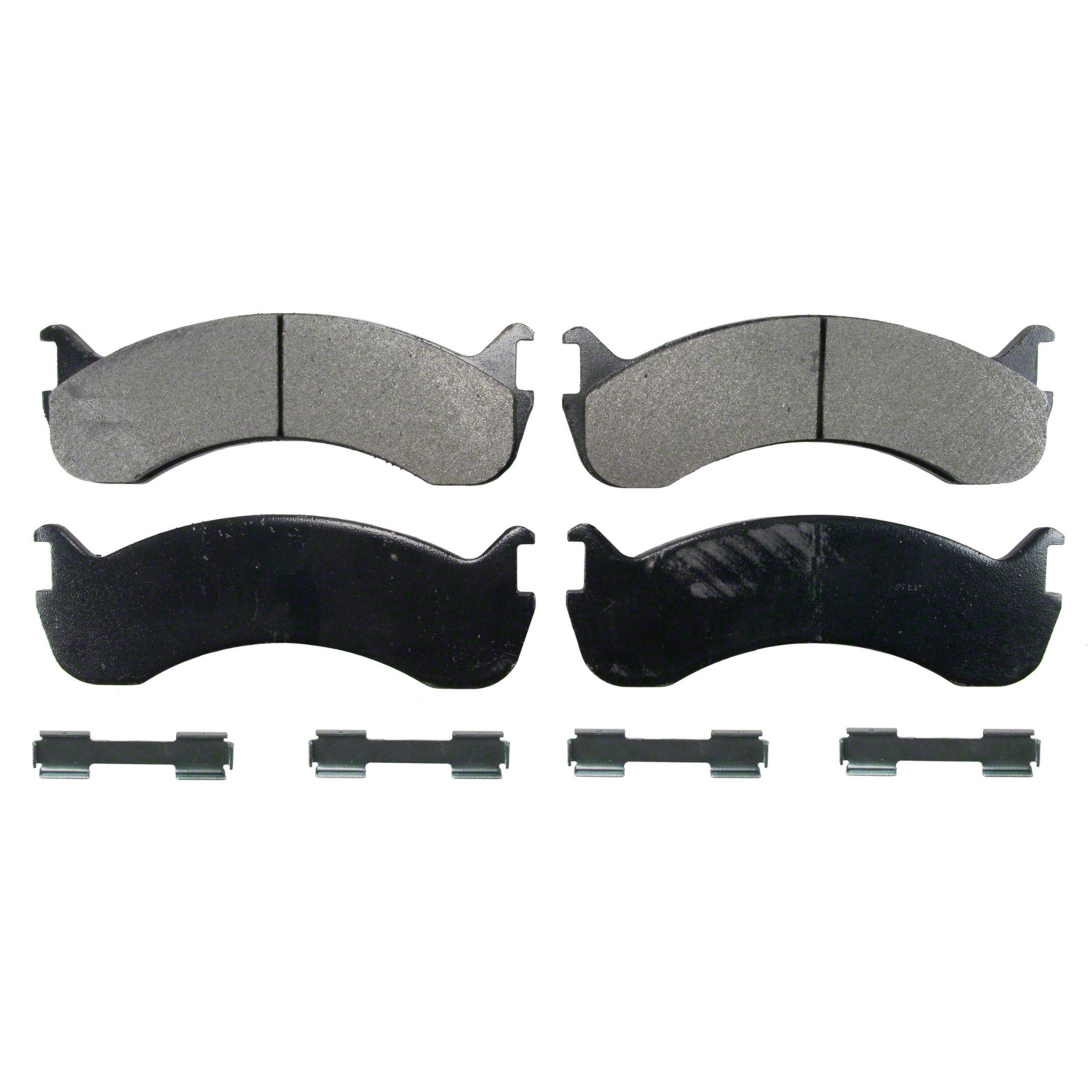 SevereDuty Front; Rear Disc Brake Pad Set