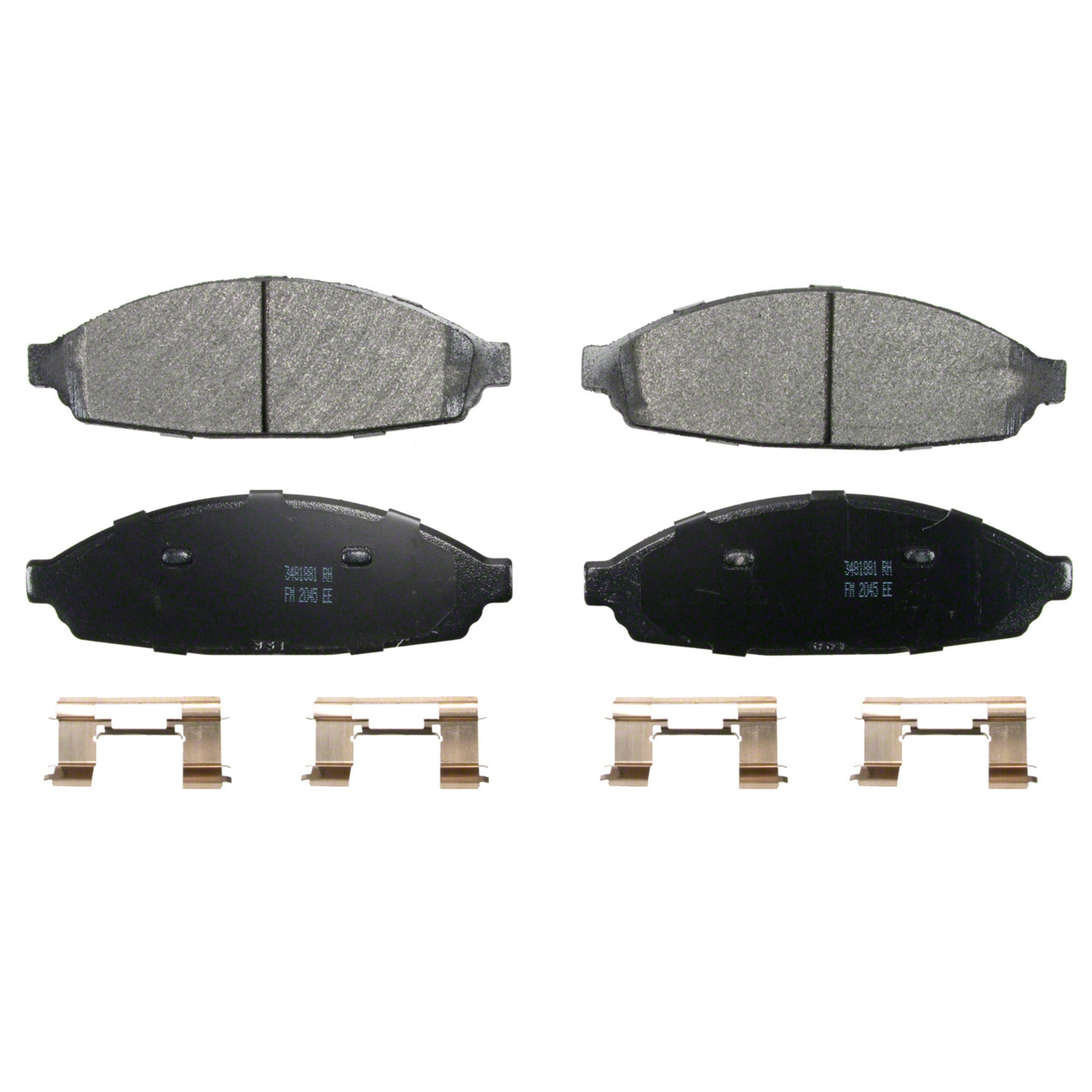 SevereDuty Front Disc Brake Pad Set