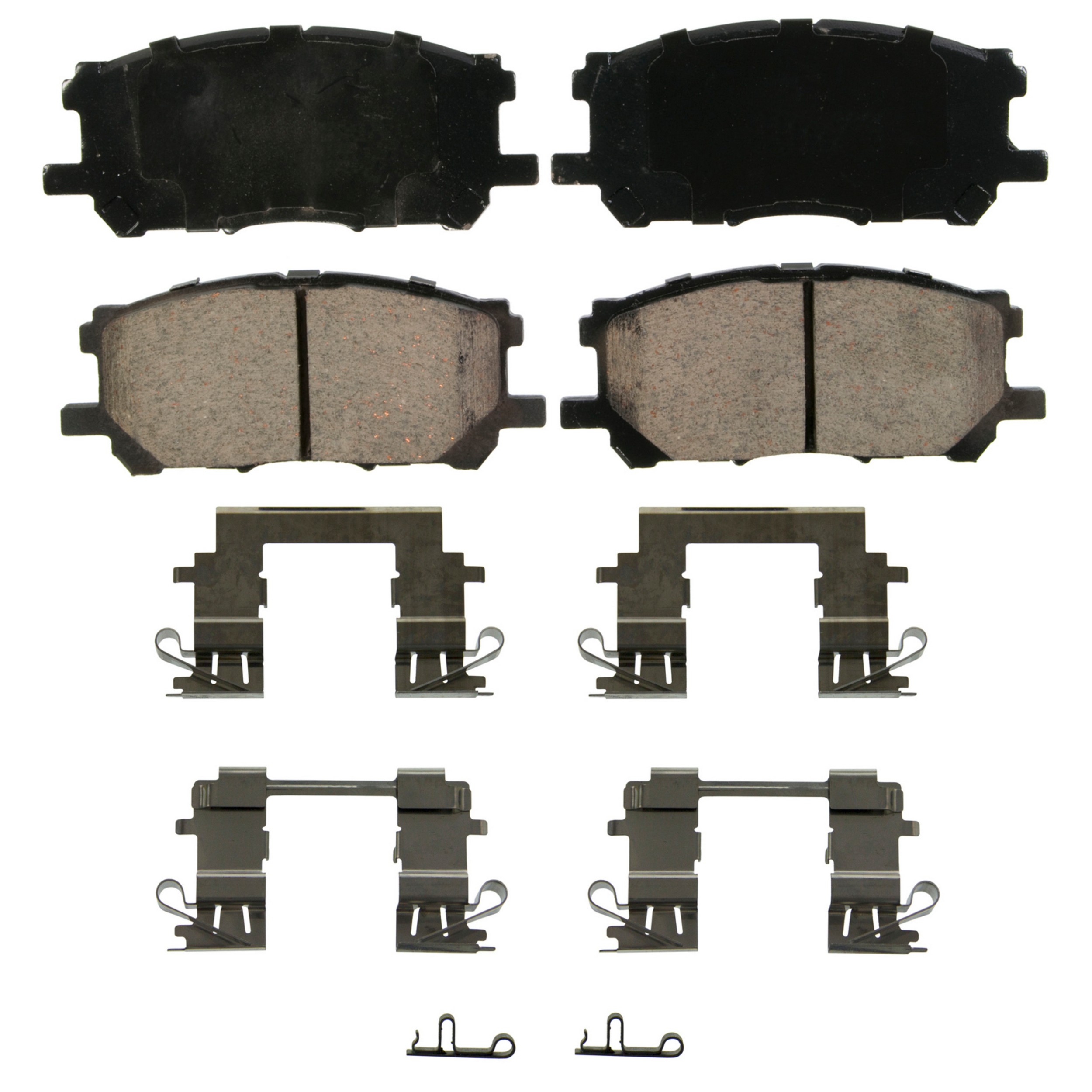 QuickStop Front Disc Brake Pad Set Ceramic