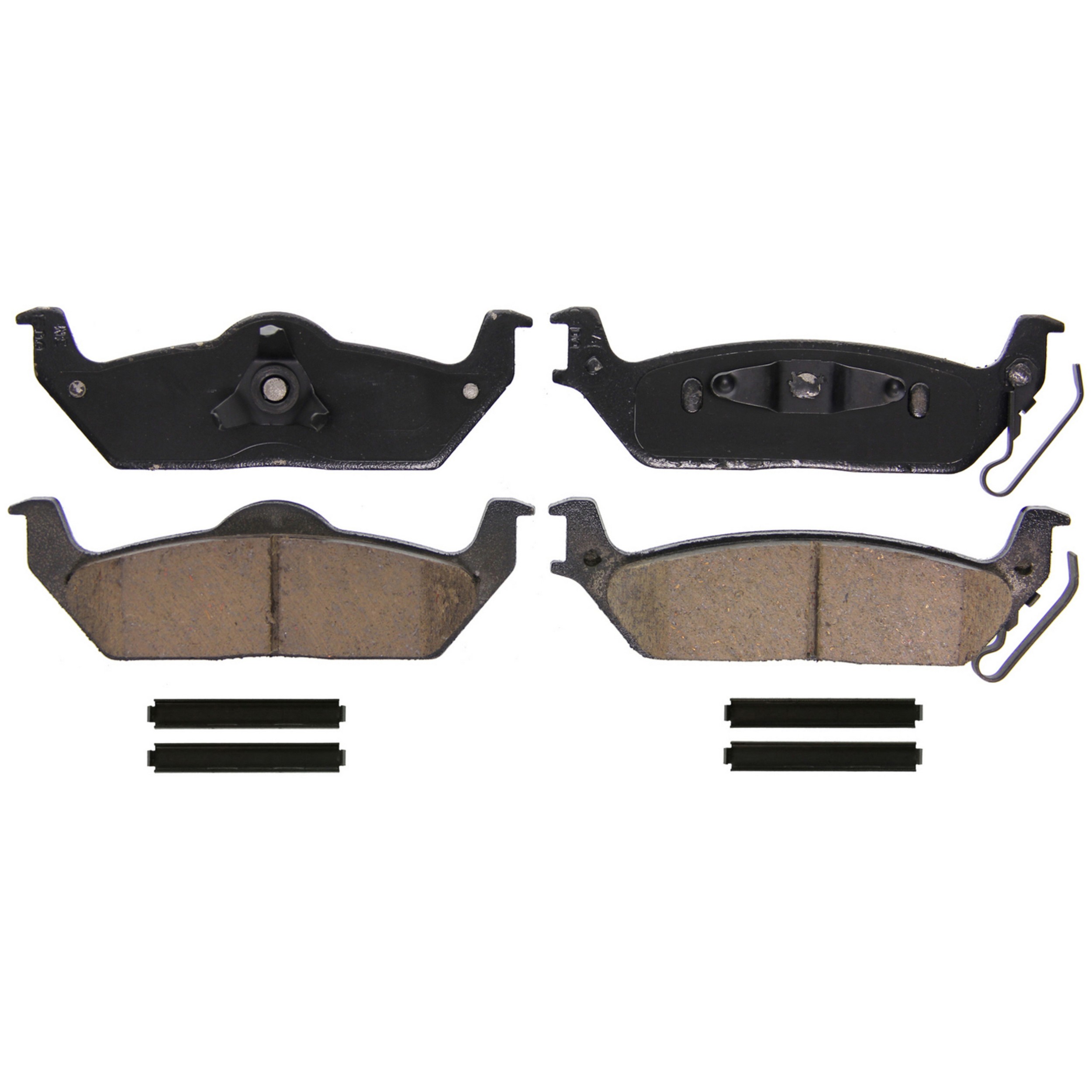 QuickStop Rear Disc Brake Pad Set Ceramic