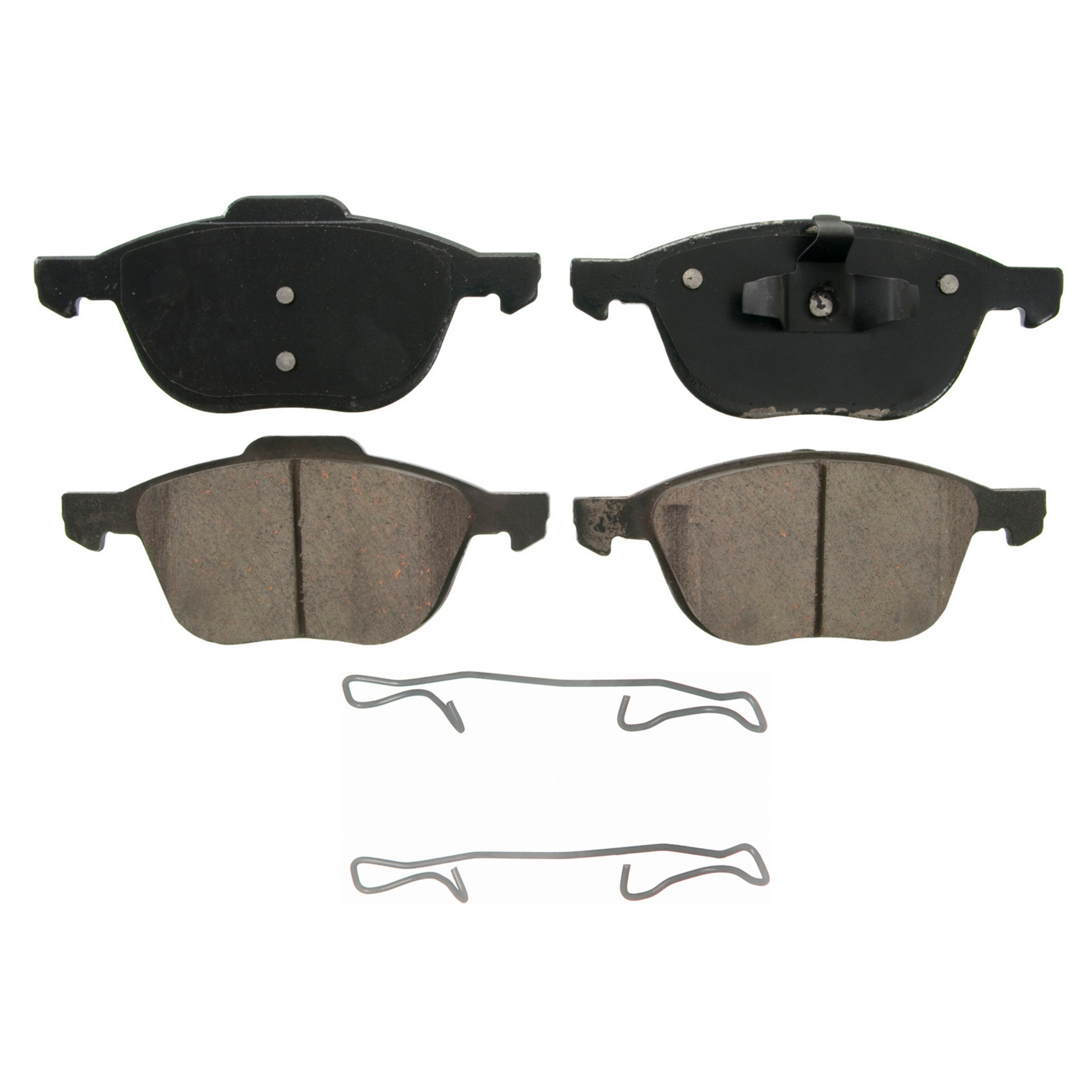 QuickStop Front Disc Brake Pad Set Ceramic