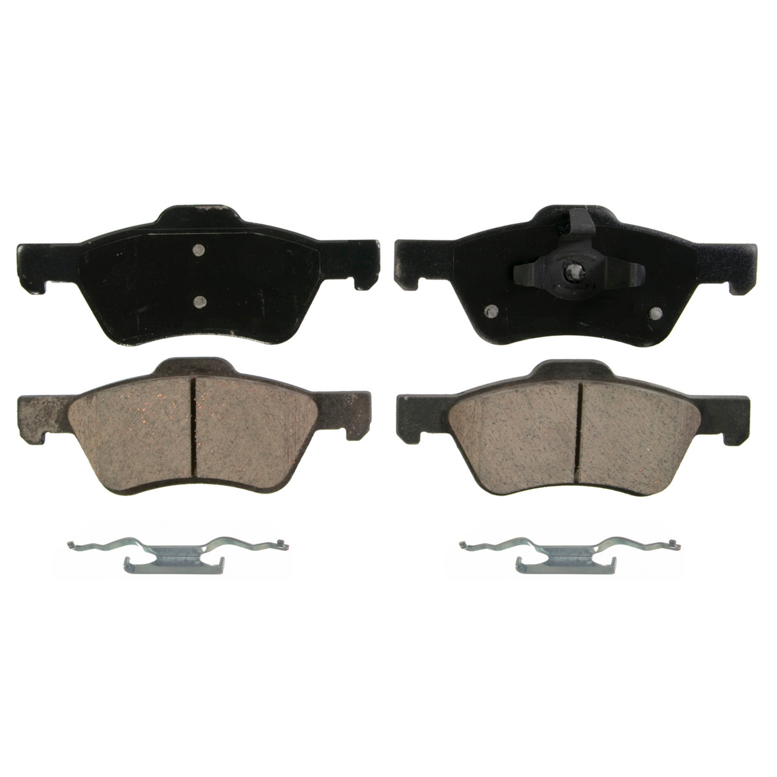 QuickStop Front Disc Brake Pad Set Ceramic