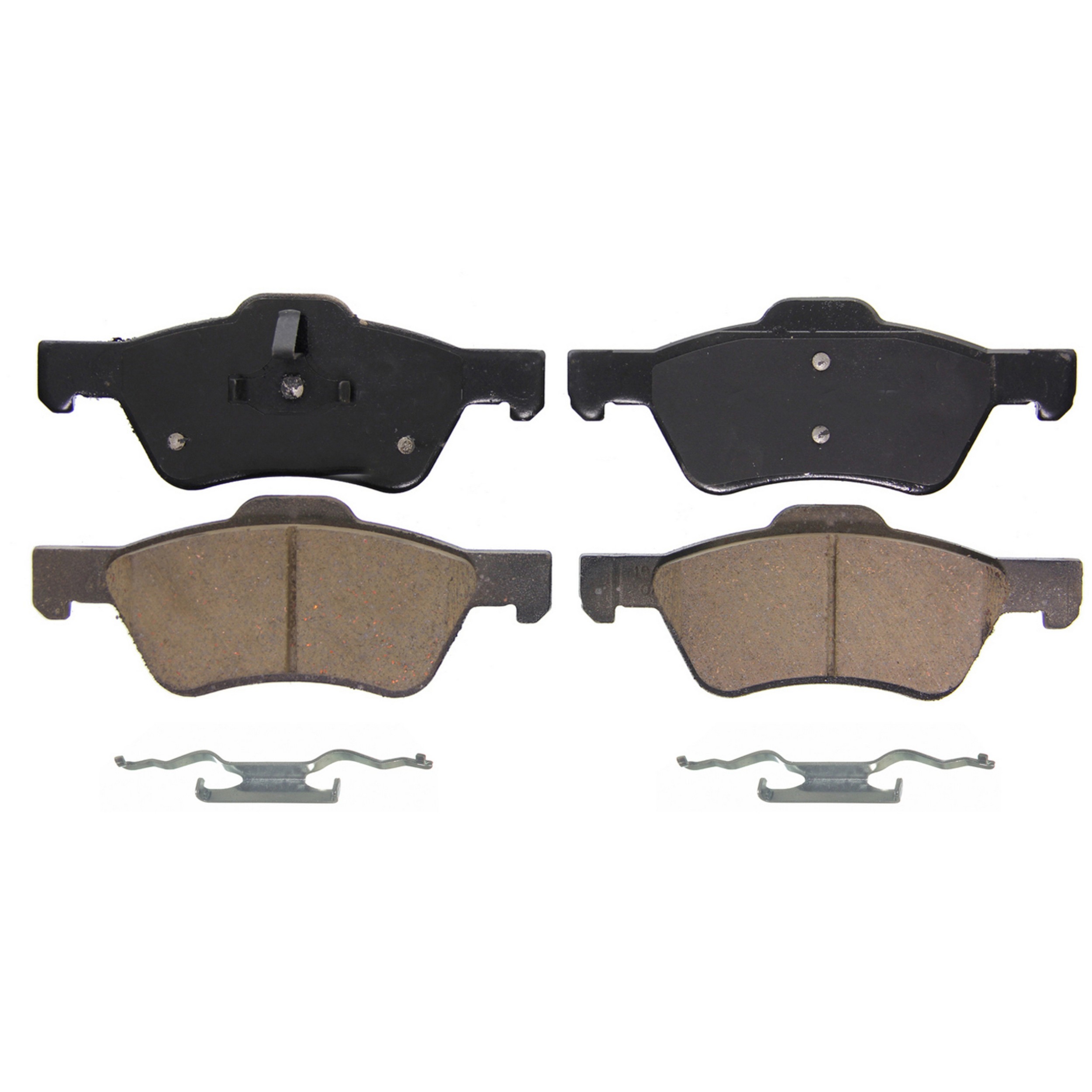 QuickStop Front Disc Brake Pad Set Ceramic