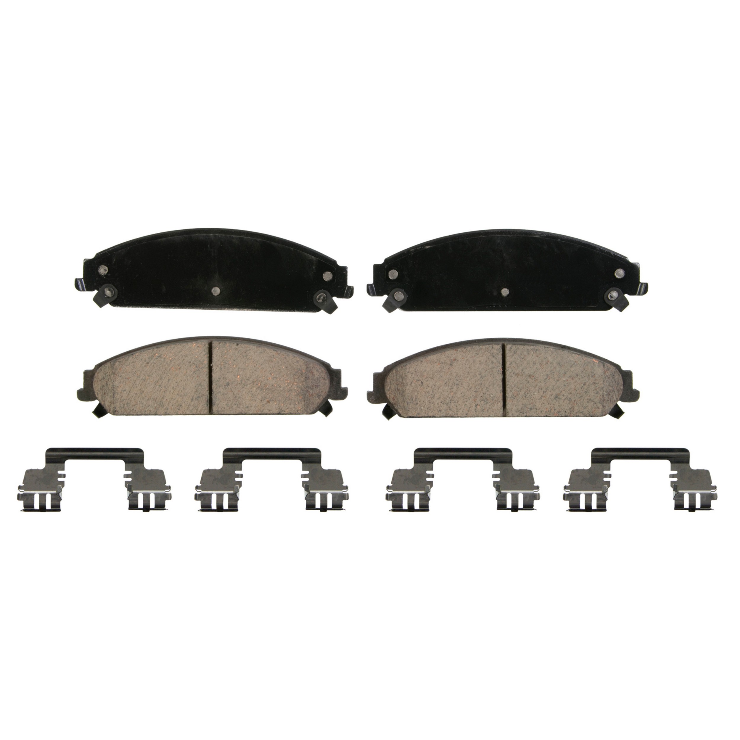 QuickStop Front Disc Brake Pad Set Ceramic