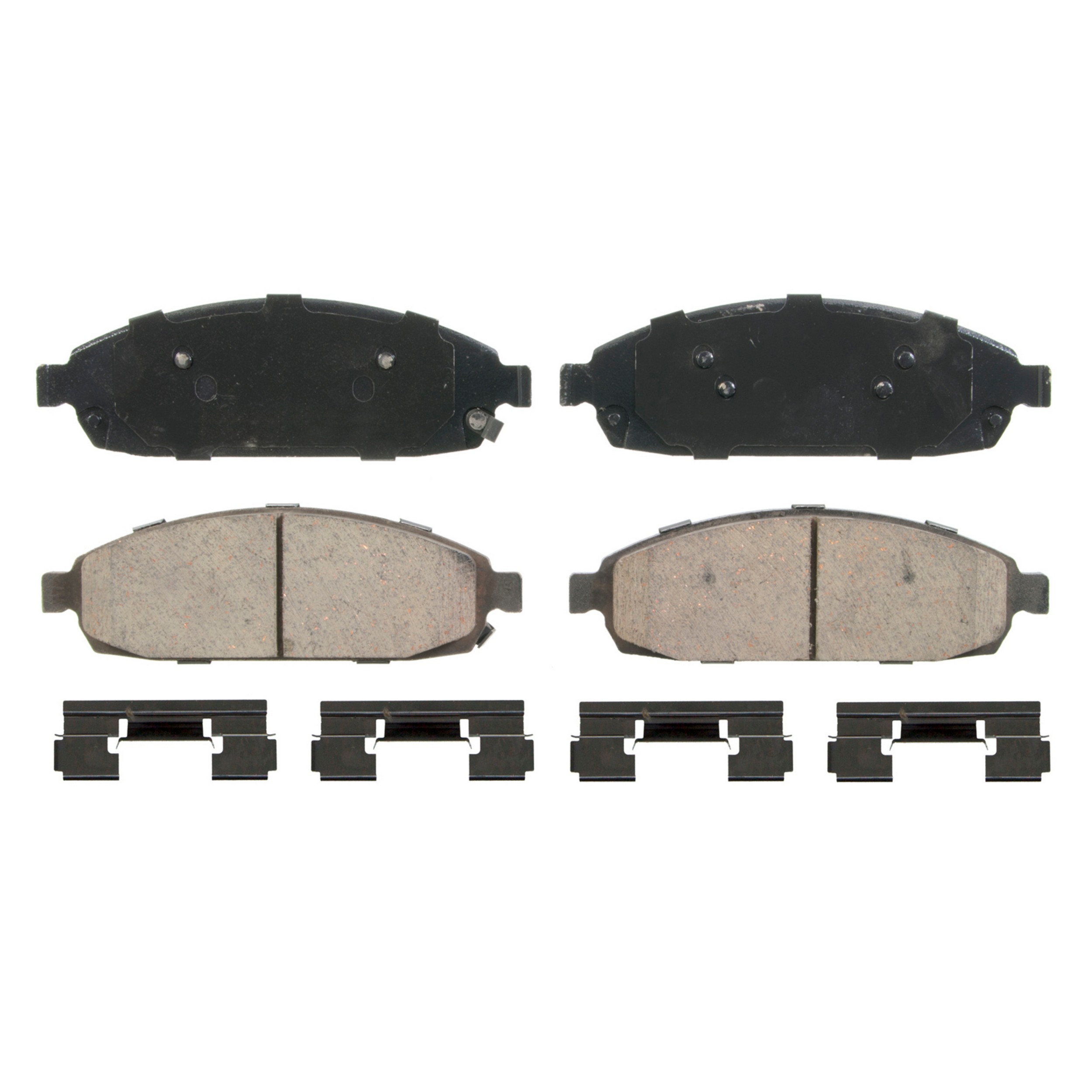 QuickStop Front Disc Brake Pad Set Ceramic