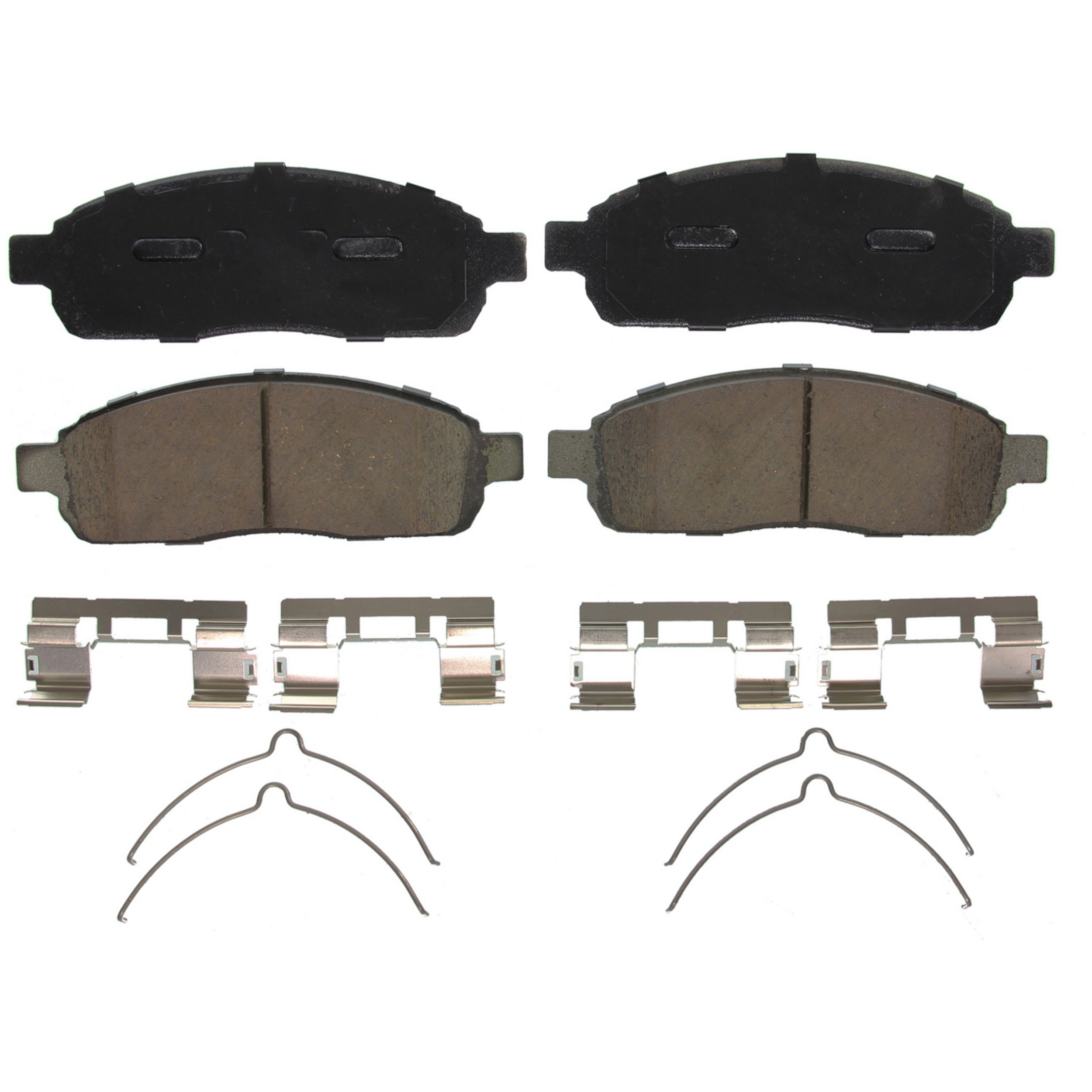QuickStop Front Disc Brake Pad Set Ceramic