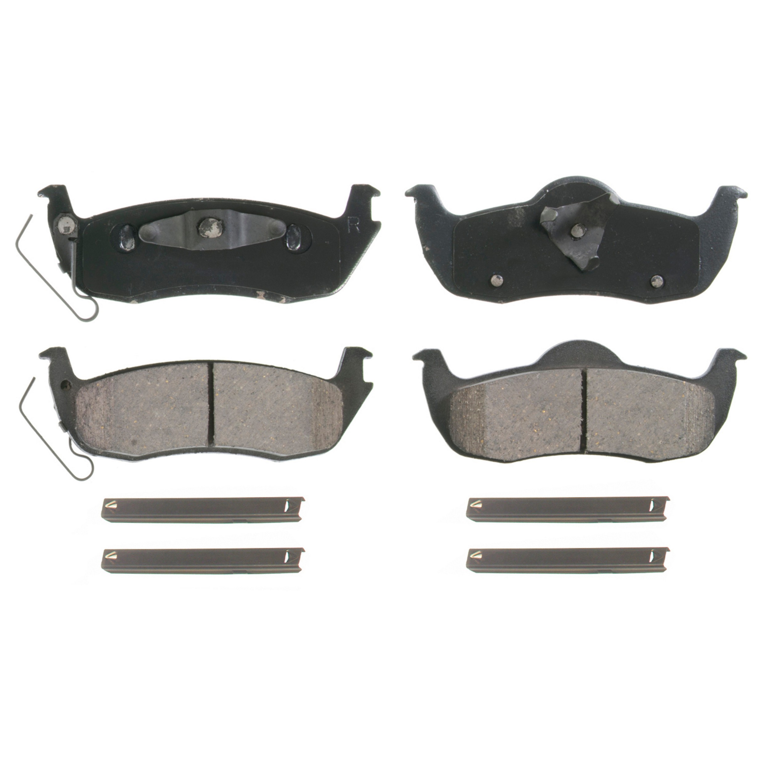 QuickStop Rear Disc Brake Pad Set Ceramic