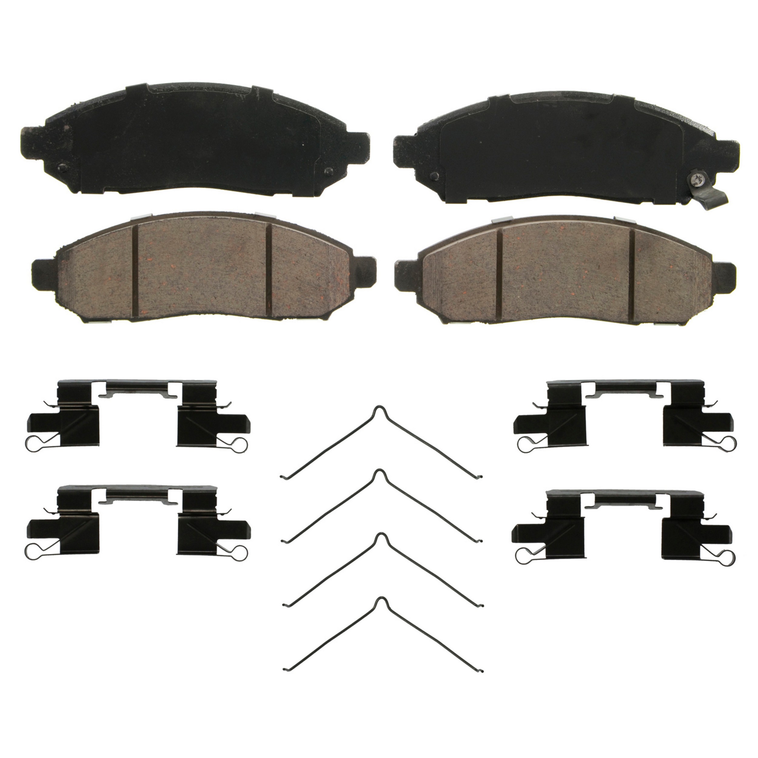 QuickStop Front Disc Brake Pad Set Ceramic