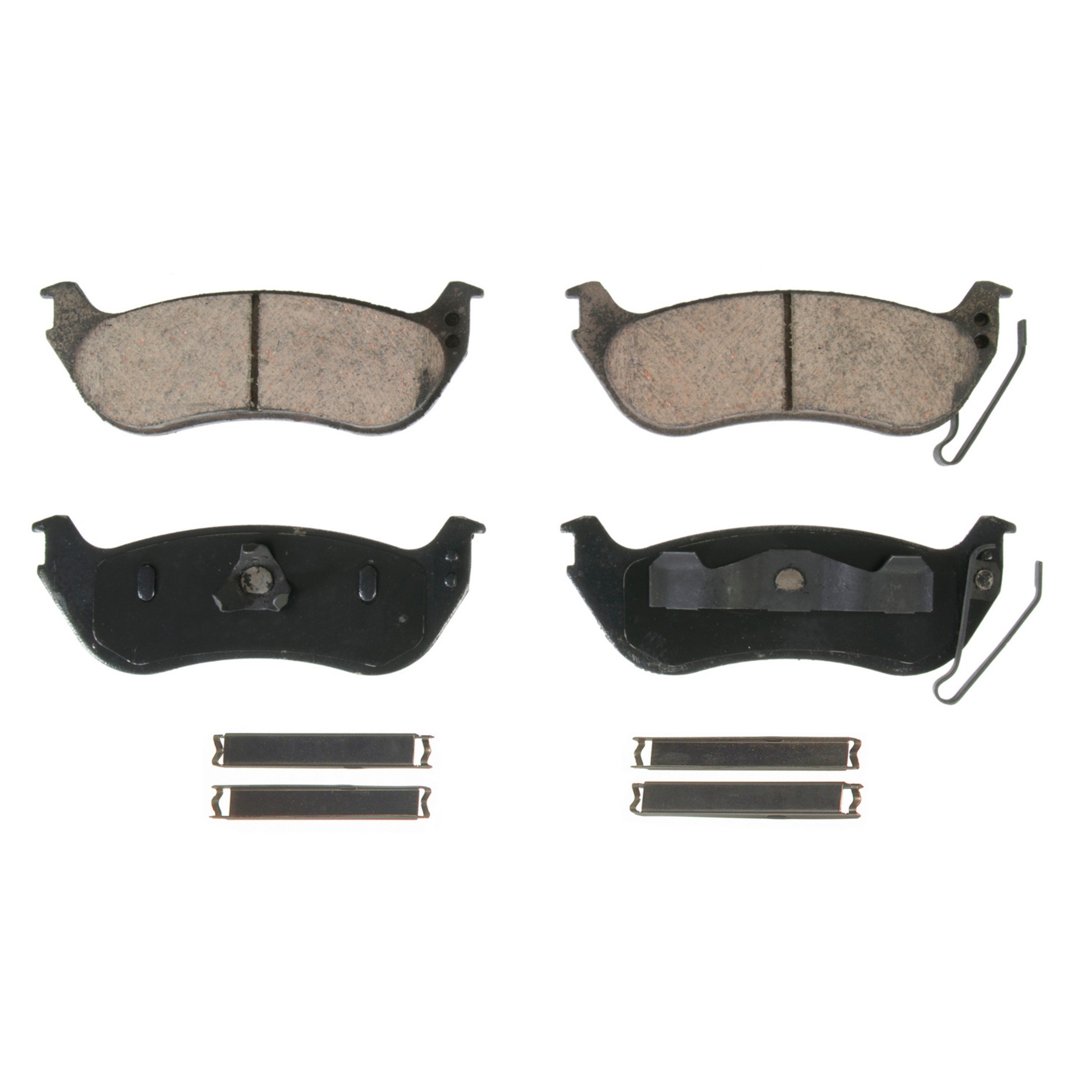 QuickStop Rear Disc Brake Pad Set Ceramic