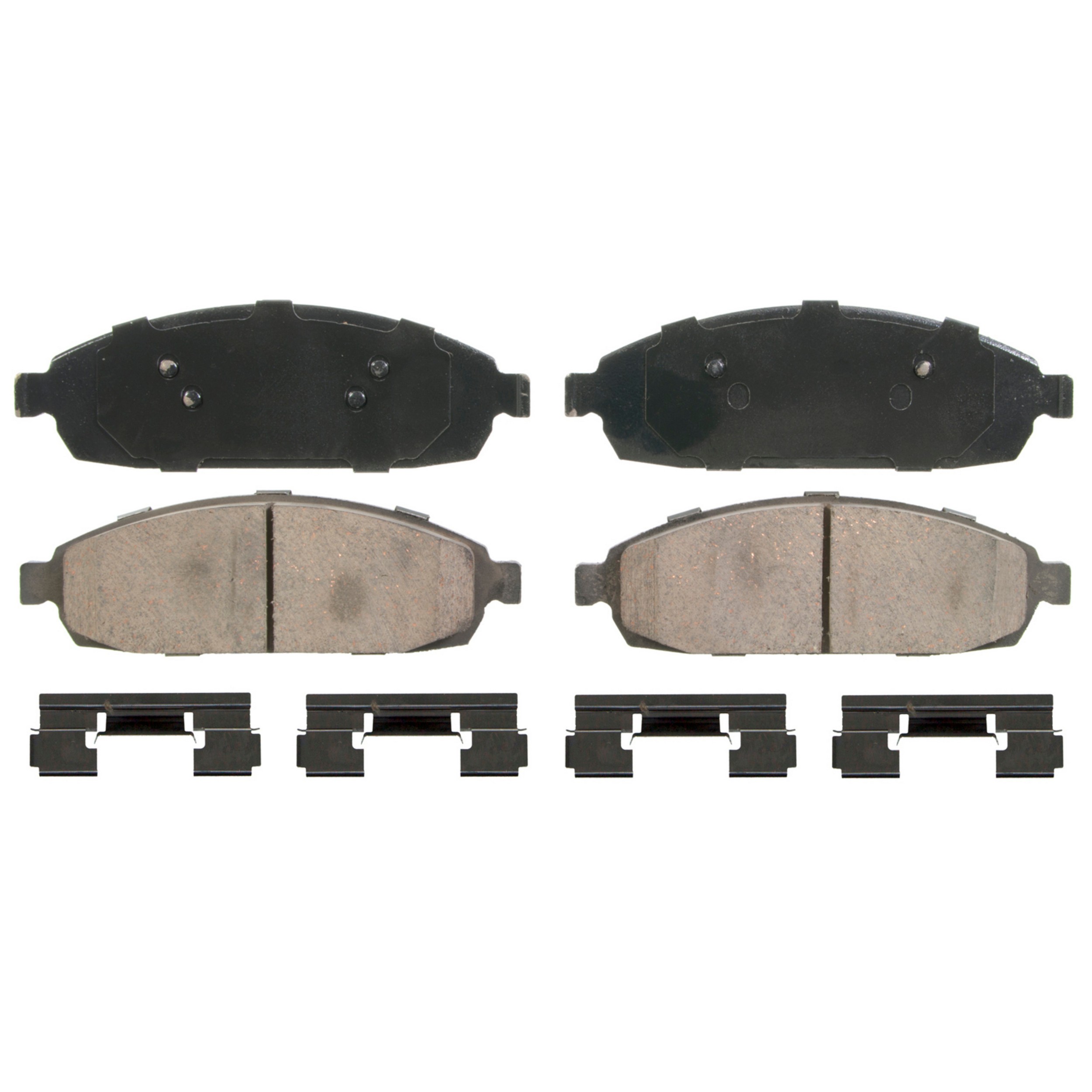 QuickStop Front Disc Brake Pad Set Ceramic