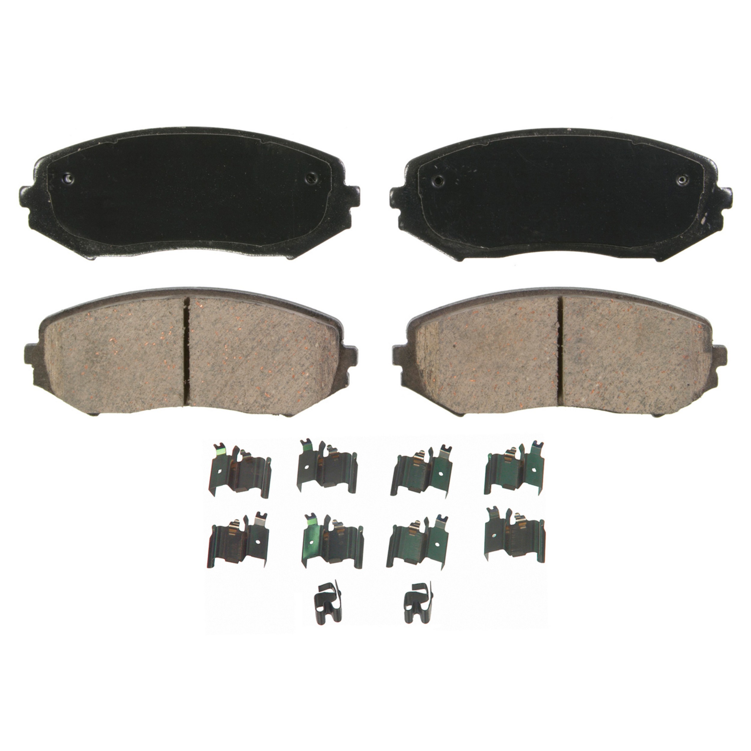 QuickStop Front Disc Brake Pad Set Ceramic
